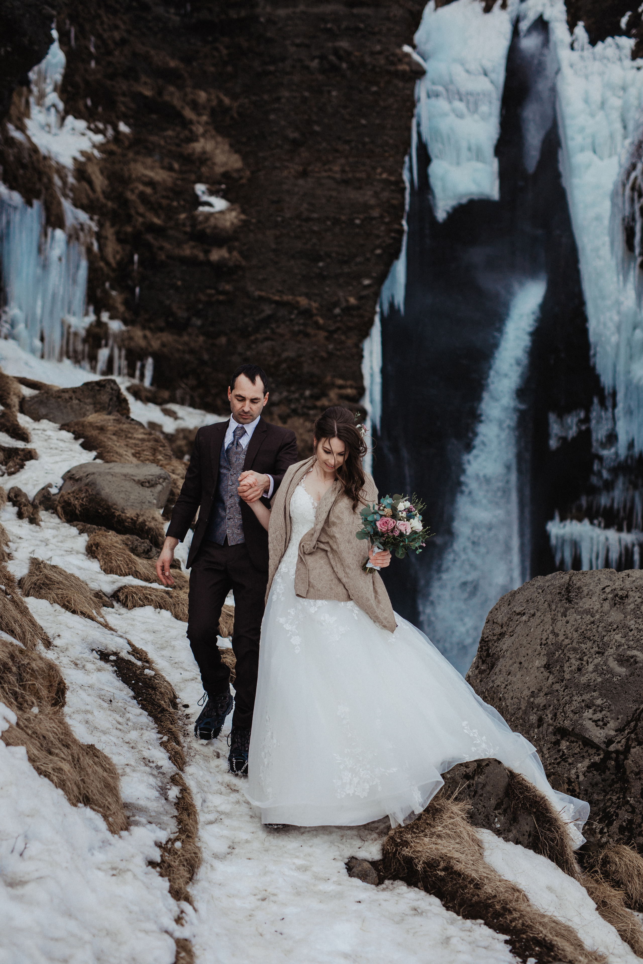 Winter Wedding in Iceland. Iceland elopement photo and video | Nikolaichik Photo