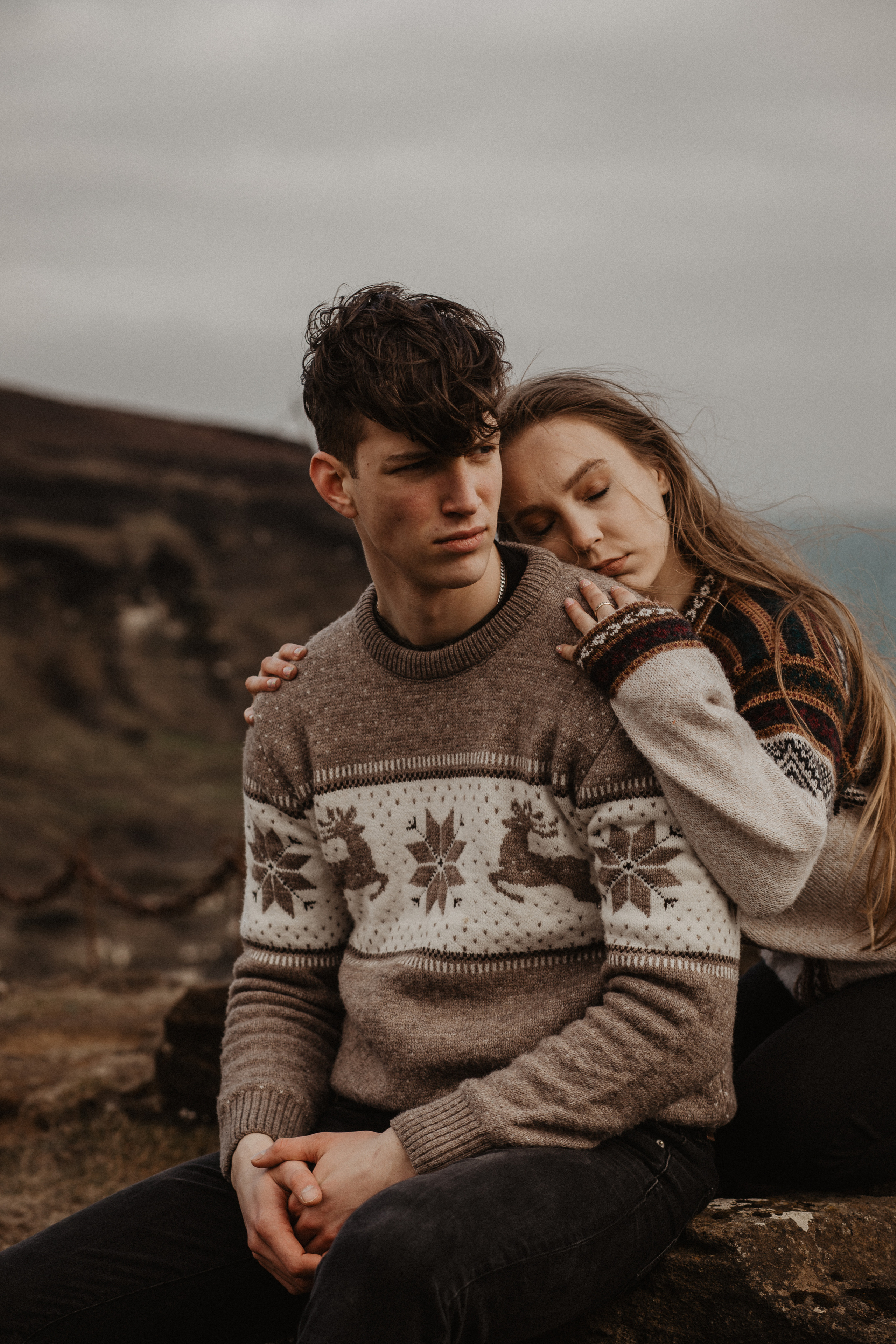 Couple photoshoot in front of volcano eruption in Iceland. Iceland elopement photo and video | Nikolaichik Photo