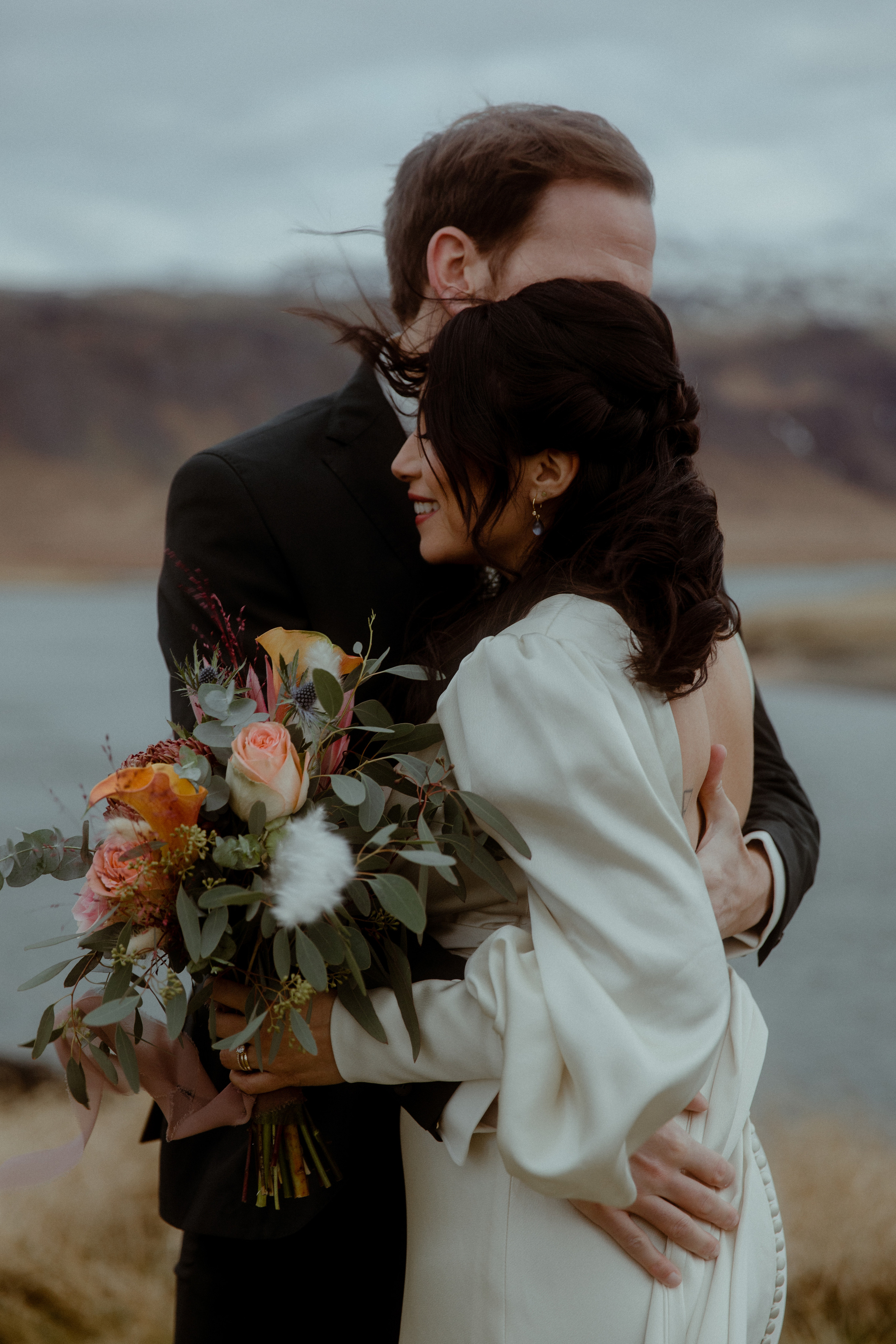 Elopement at Snaefellsnes Iceland | Wedding photos with Icelandic horses. Iceland elopement photo and video | Nikolaichik Photo