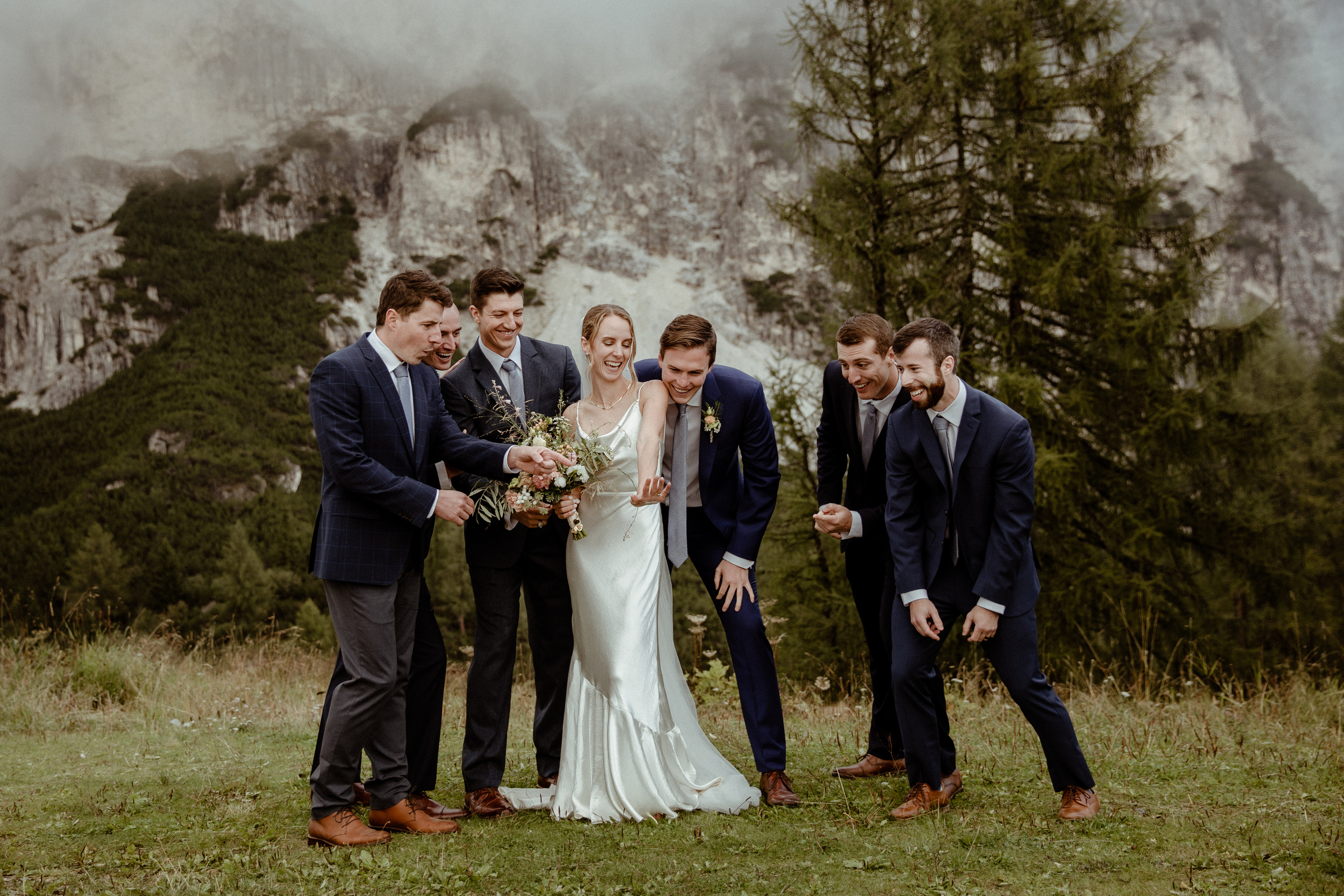 Intimate Wedding in the Dolomites. Iceland elopement photo and video | Nikolaichik Photo