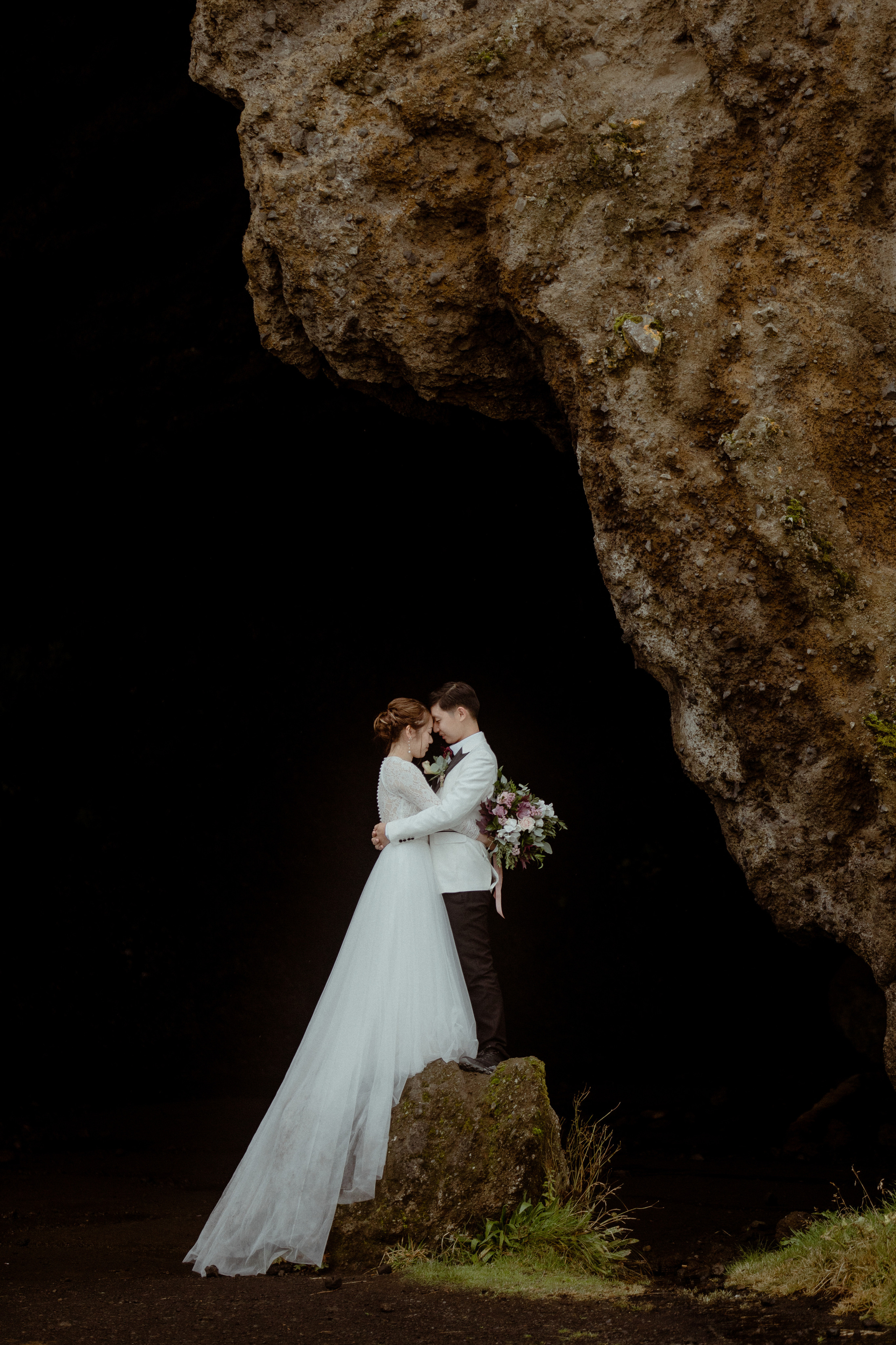Adventure Ice Cave Elopement in Iceland. Iceland elopement photographer & videographer