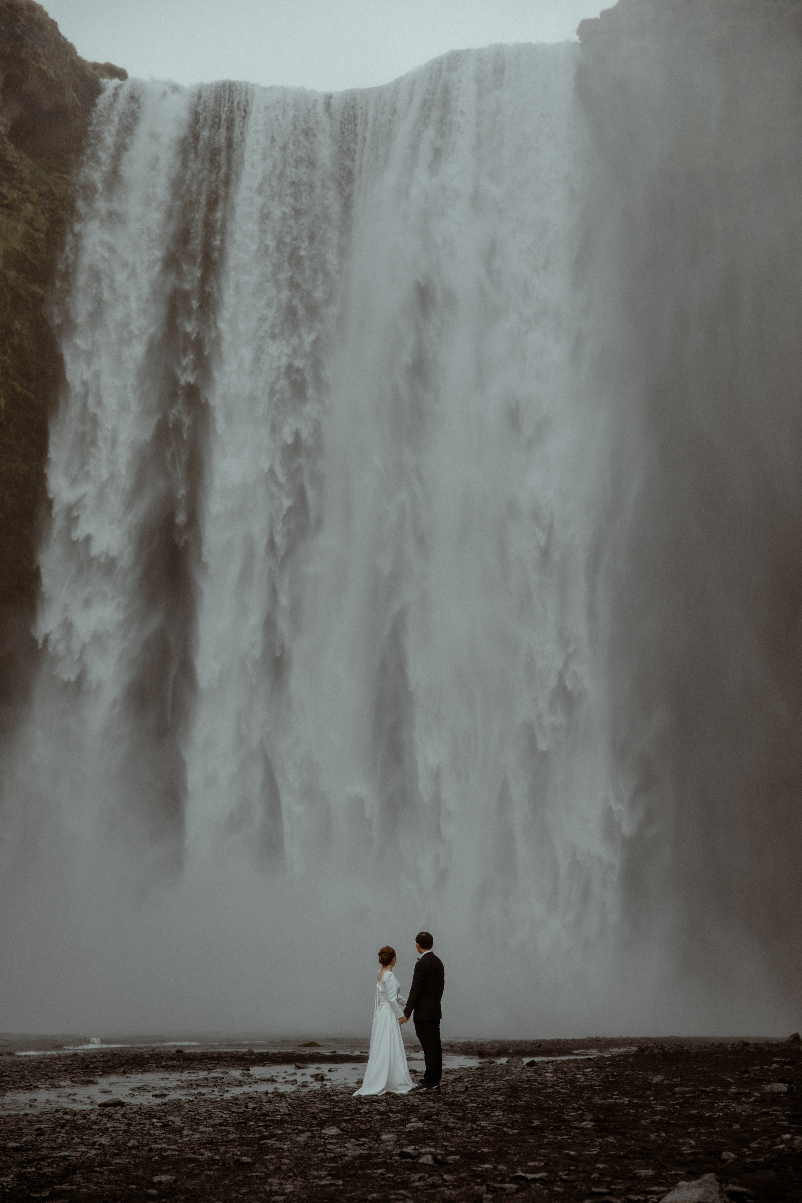 Adventure Ice Cave Elopement in Iceland. Iceland elopement photographer & videographer