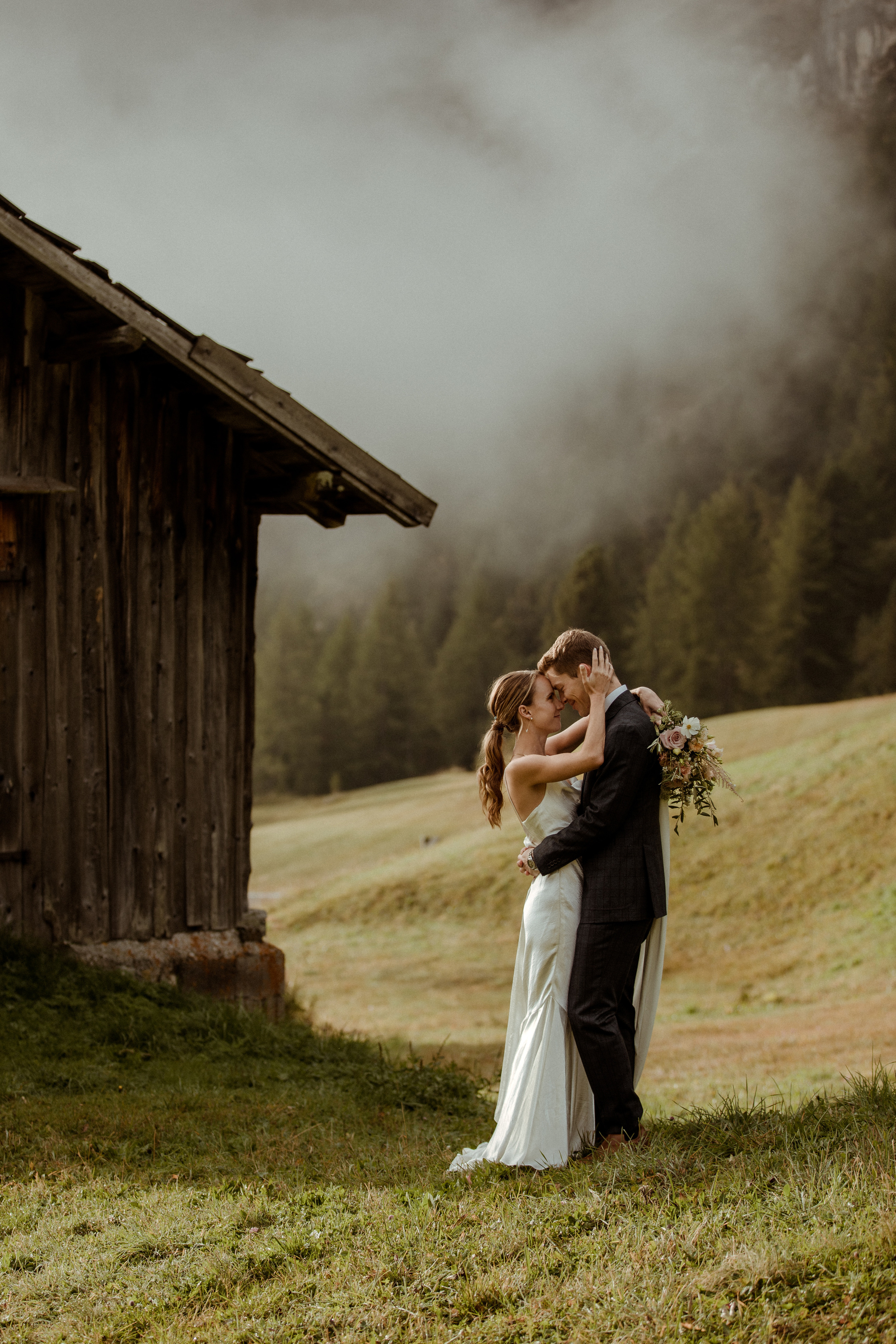 Intimate Wedding in the Dolomites. Iceland elopement photo and video | Nikolaichik Photo