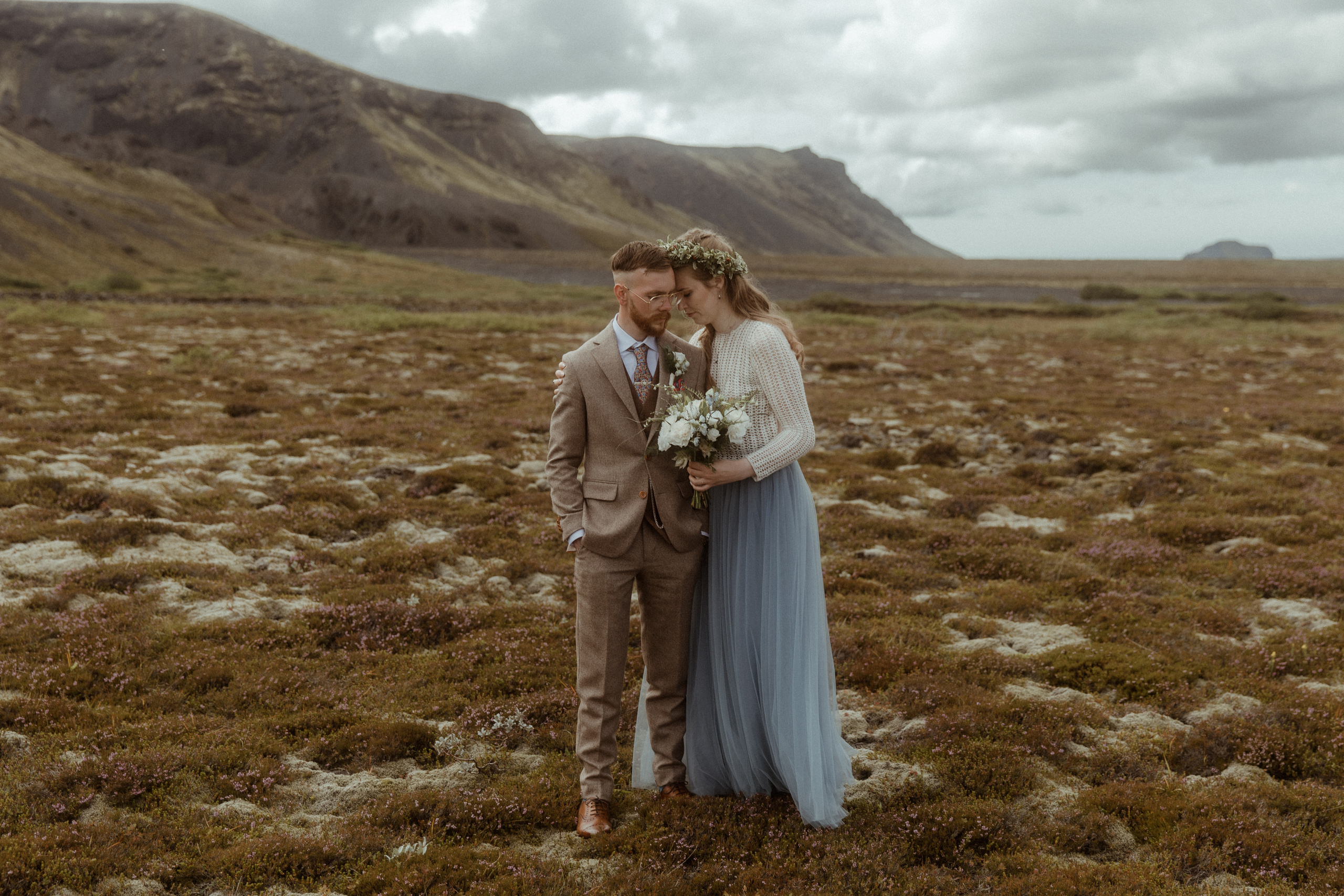 Iceland Secret Waterfall Elopement. Iceland elopement photo and video | Nikolaichik Photo