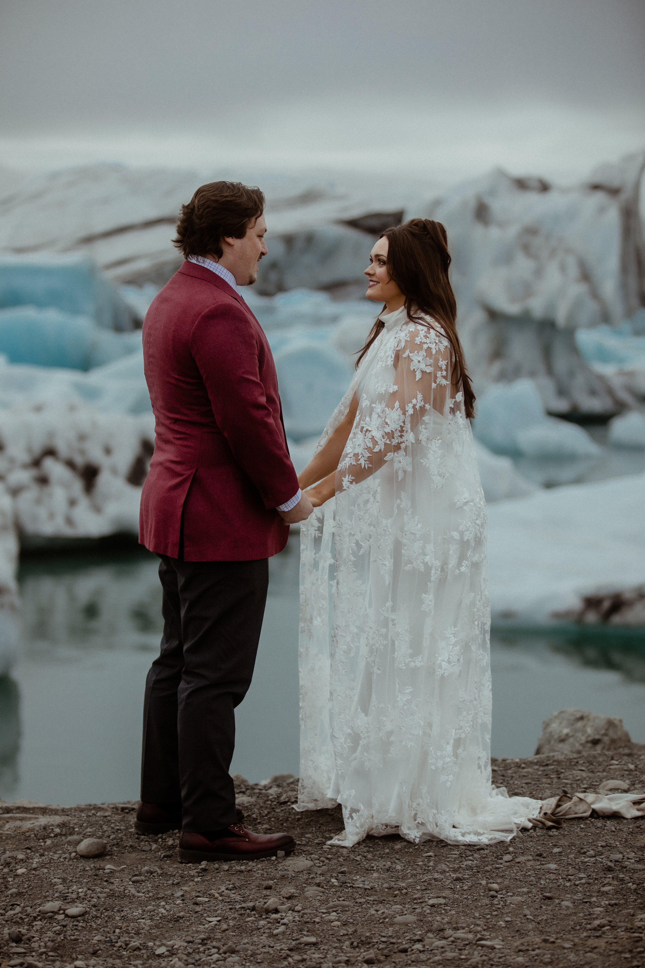 Secret hiking Elopement in Iceland. Iceland elopement photo and video | Nikolaichik Photo