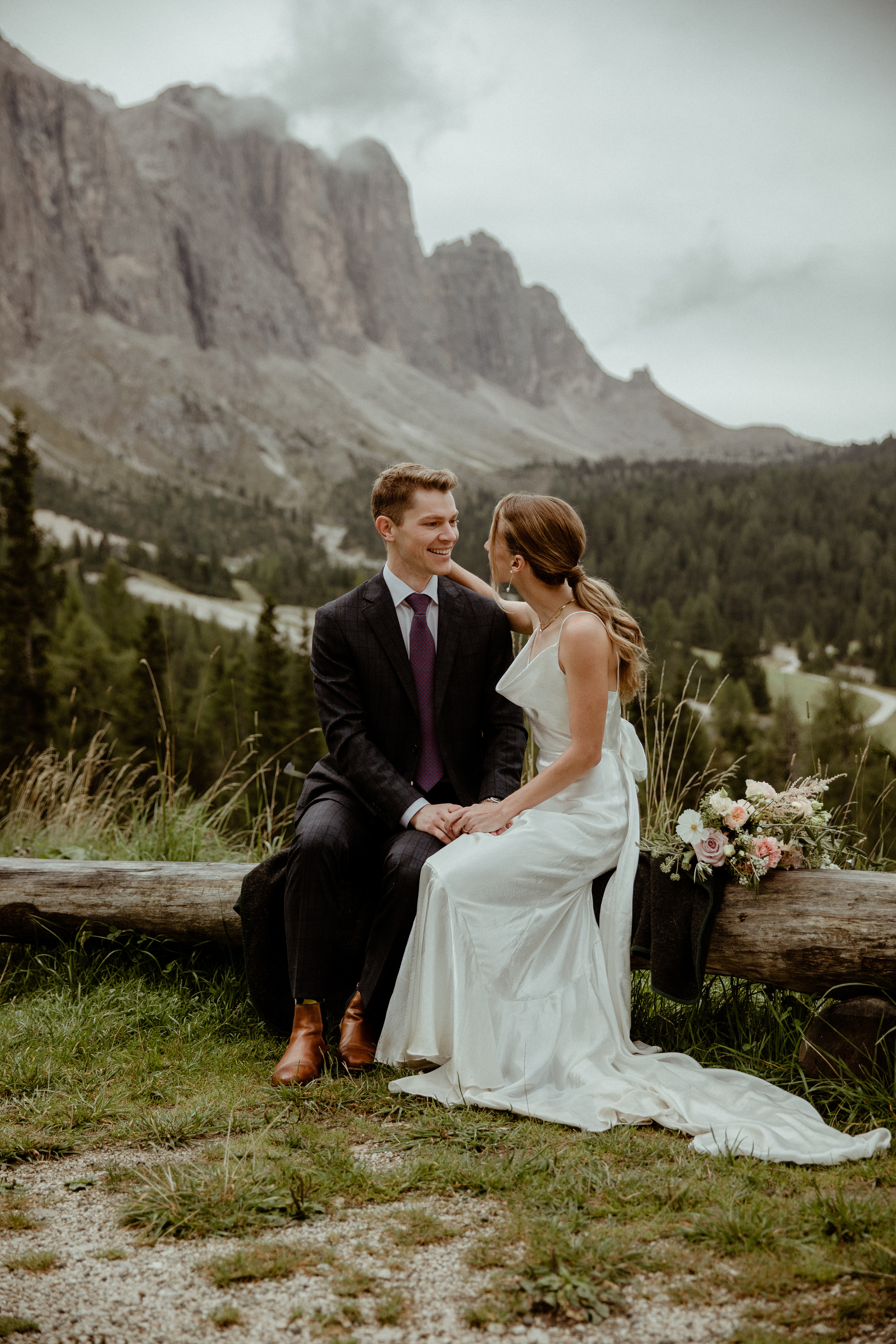 Intimate Wedding in the Dolomites. Iceland elopement photo and video | Nikolaichik Photo