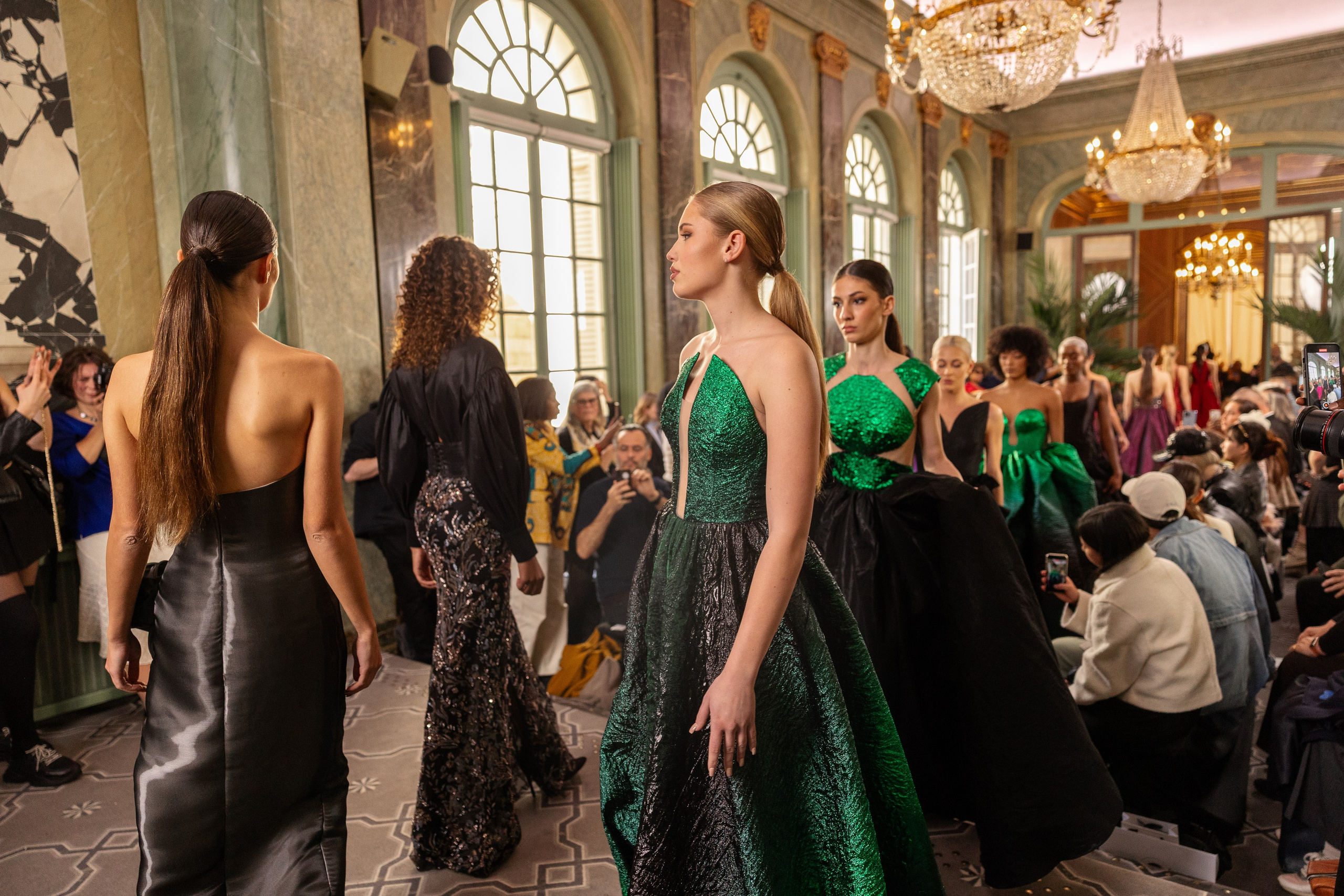 Paris fashion week. MATVEEVA STUDIO