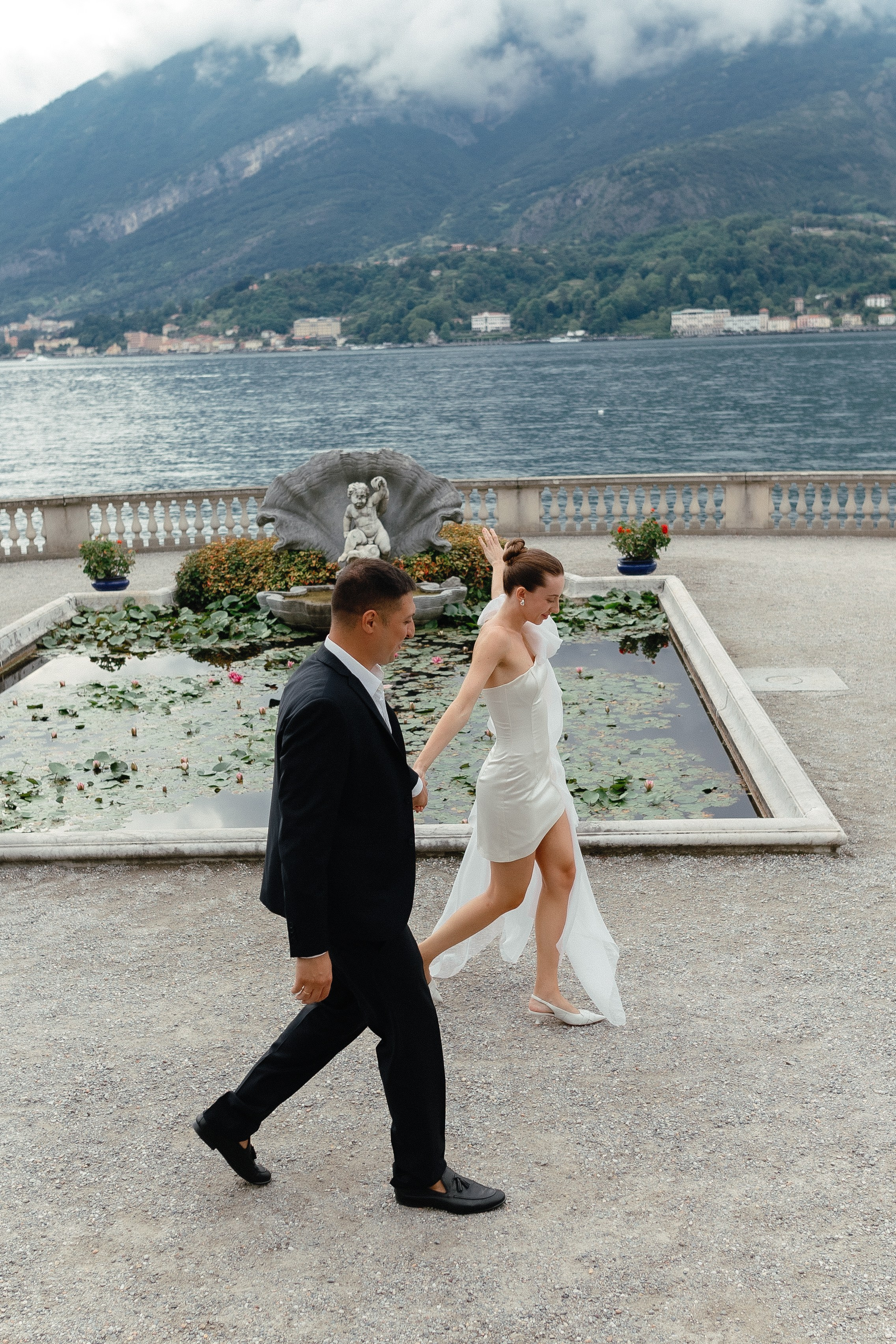 Anastasia & Sergey, Villa Melzi, Bellagio. Photographer in Italy Anna Linnik