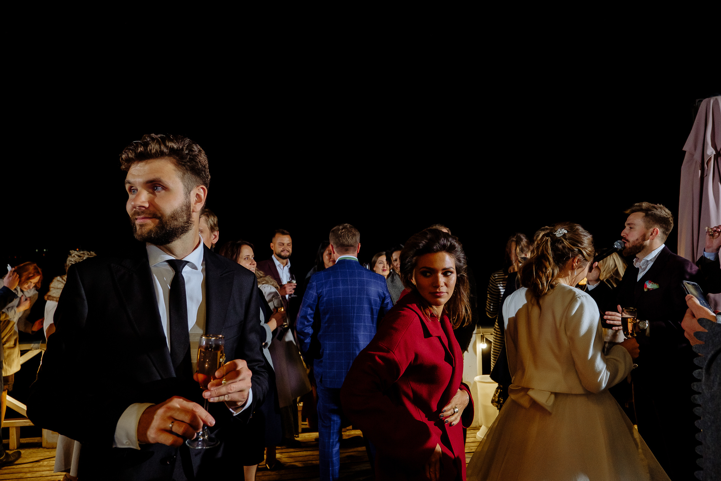 Wedding guests , by Tanya Bodgan, Bude wedding photography.