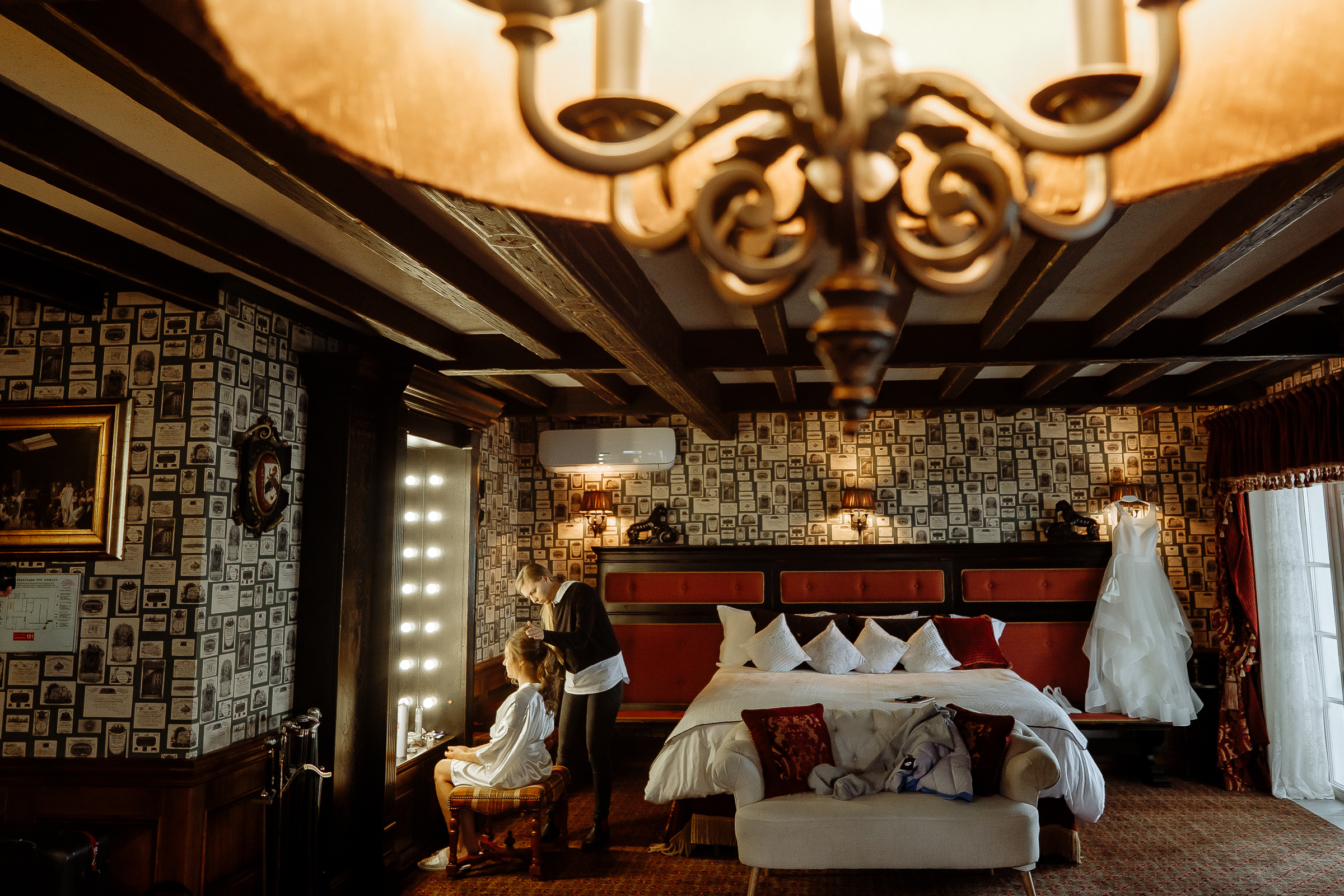 Bride’s dress detail, by Tanya Bodgan, St Ives wedding photography.