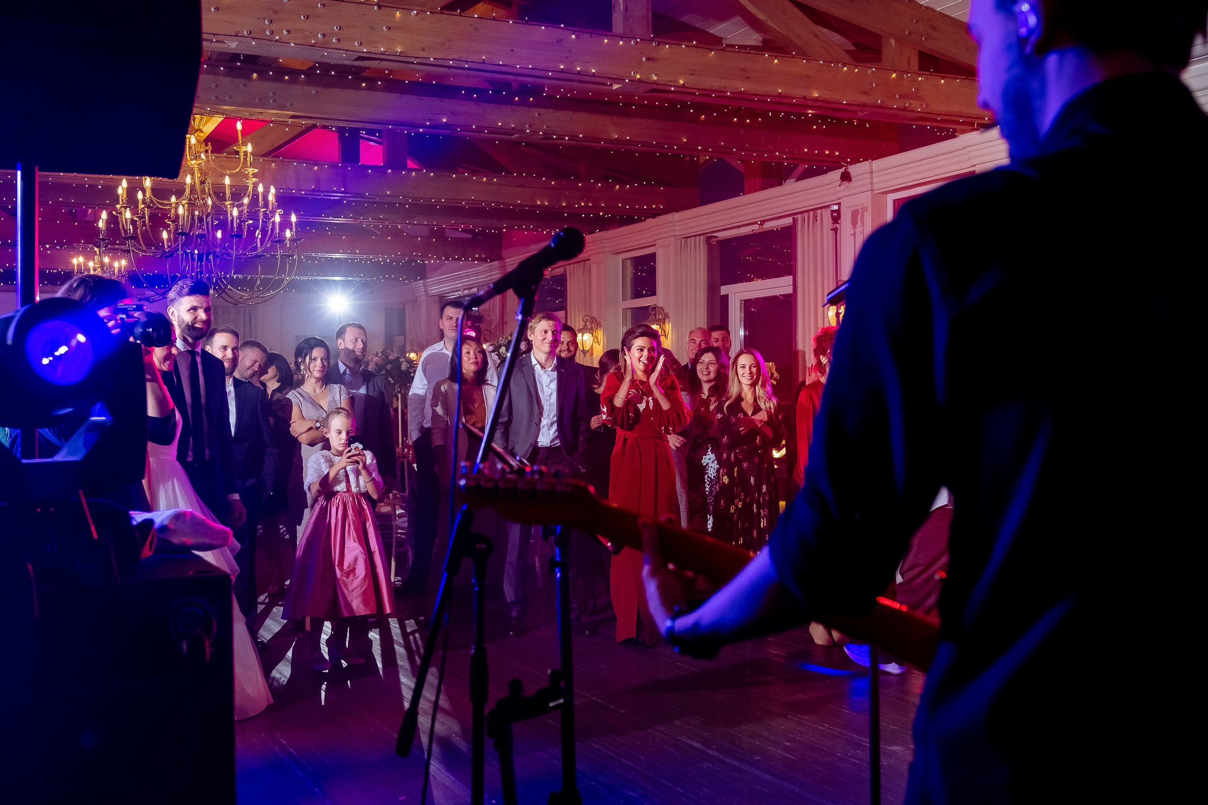 Dance floor energy, by Tanya Bodgan, Plymouth wedding photography.
