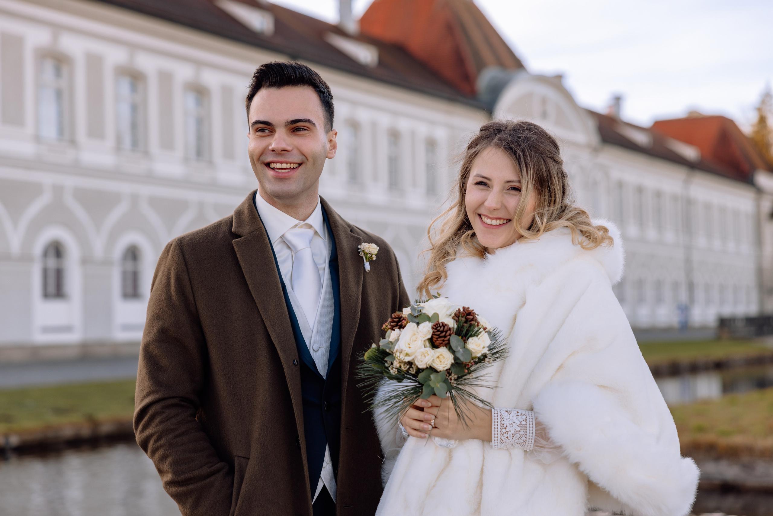 Standesamt in Feldkirchen und Schloss Nymphenburg. Hochzeitsfotograf München Taufe Familienfotograf Tanja Mauke