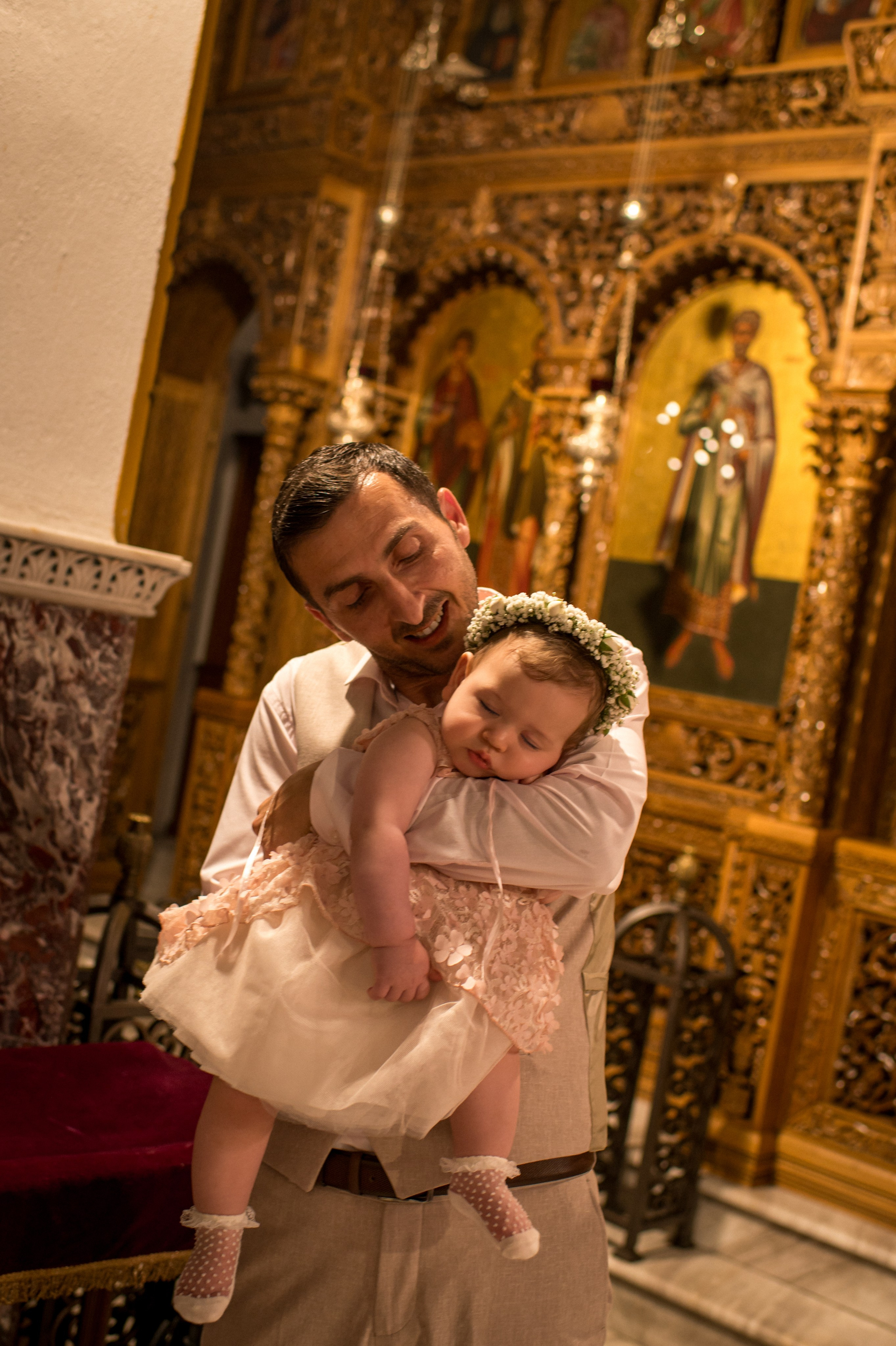 Baptism Melina. Семейная, детская, портретная и предметная фотосъемка в Салониках