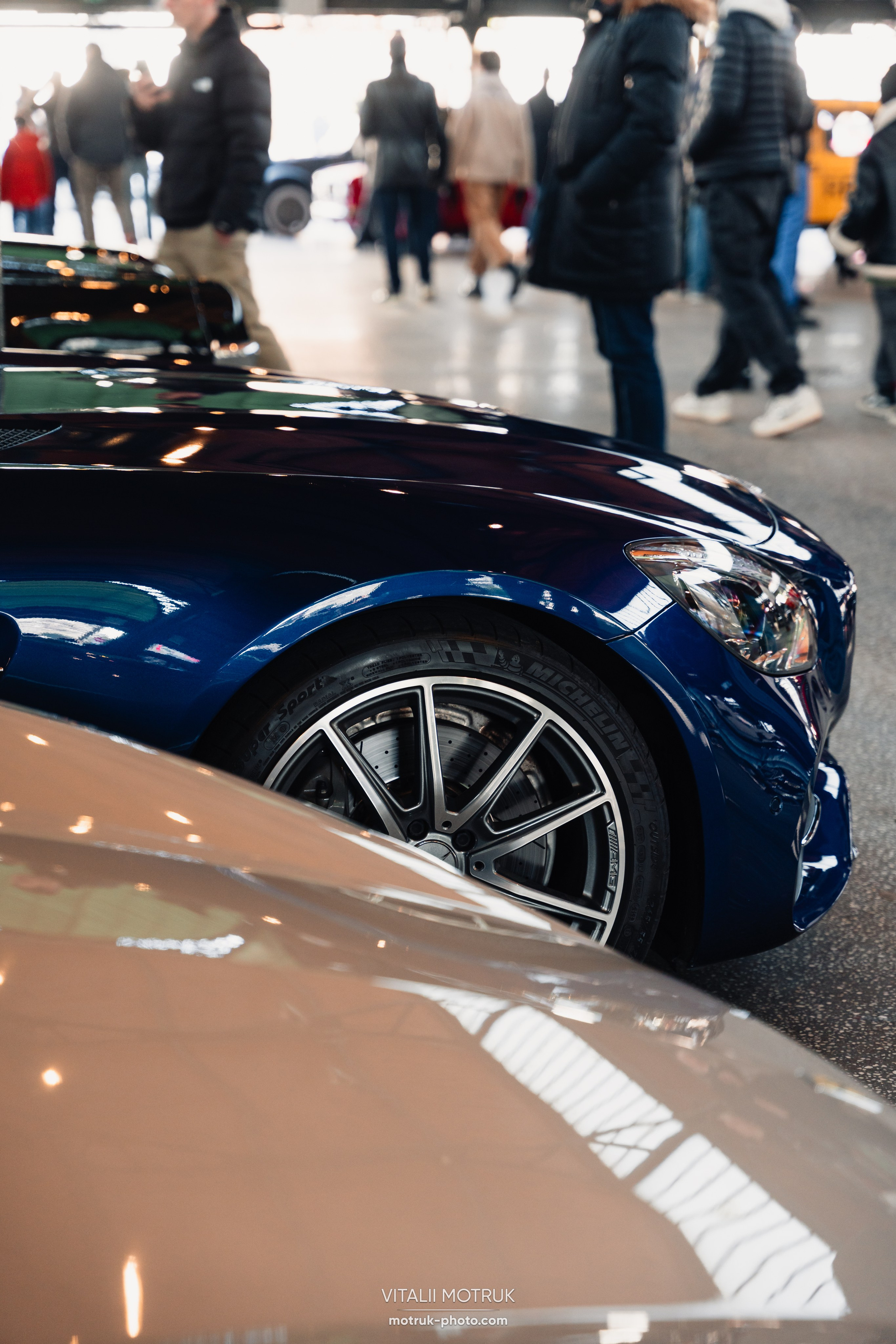 Rassemblement Colombes 16 fevrier 2025. Photographe de voitures à Paris — Vitalii Motruk