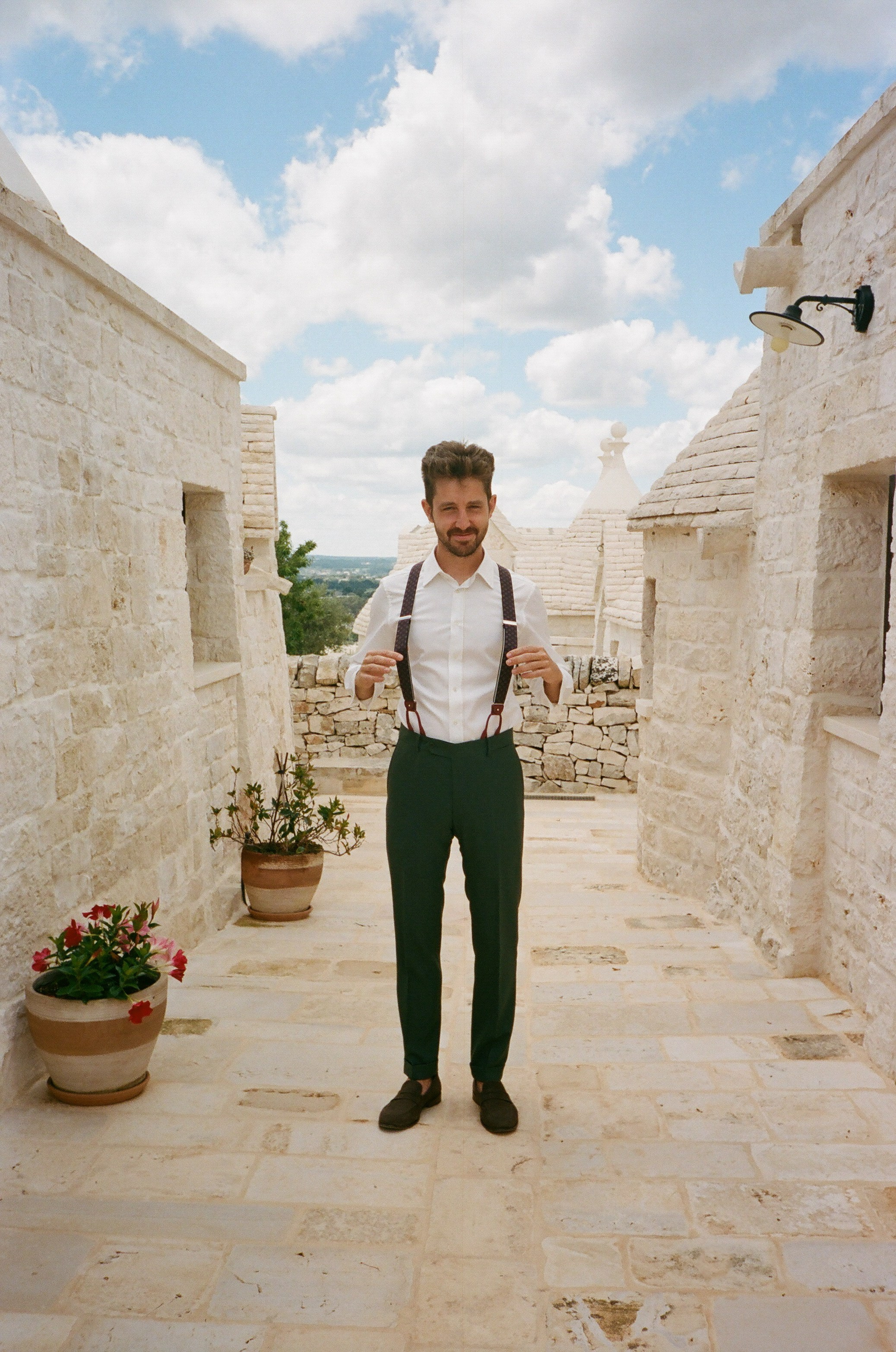 Stephanie & Christian film photos. Wedding photographer Italy