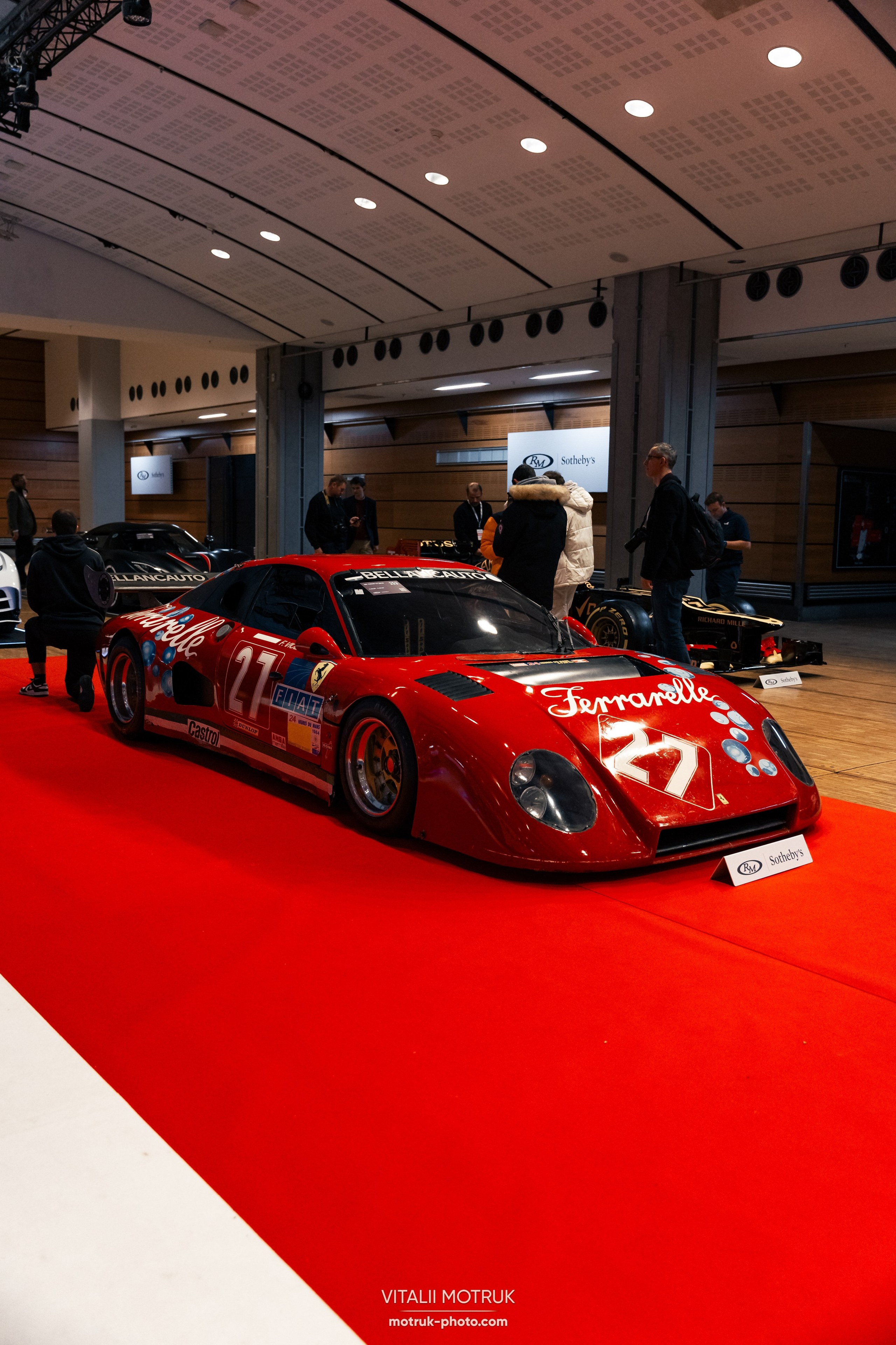RM Sothebys 2025. Photographe de voitures à Paris — Vitalii Motruk
