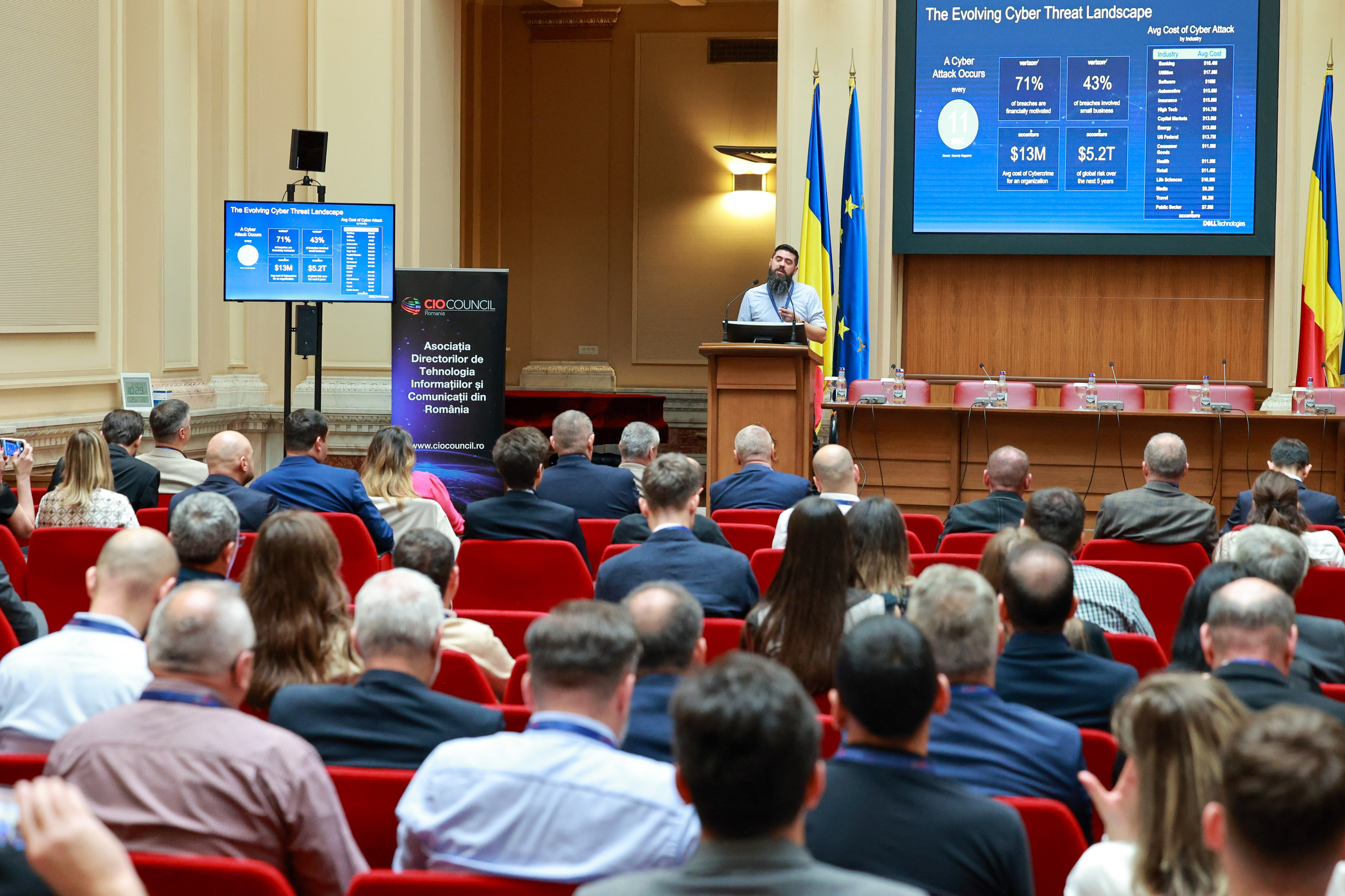 CIO Council Security Forum - BNR Bucuresti. MDimaFotoStudio. Fotograf de nuntă, evenimente private și de familie