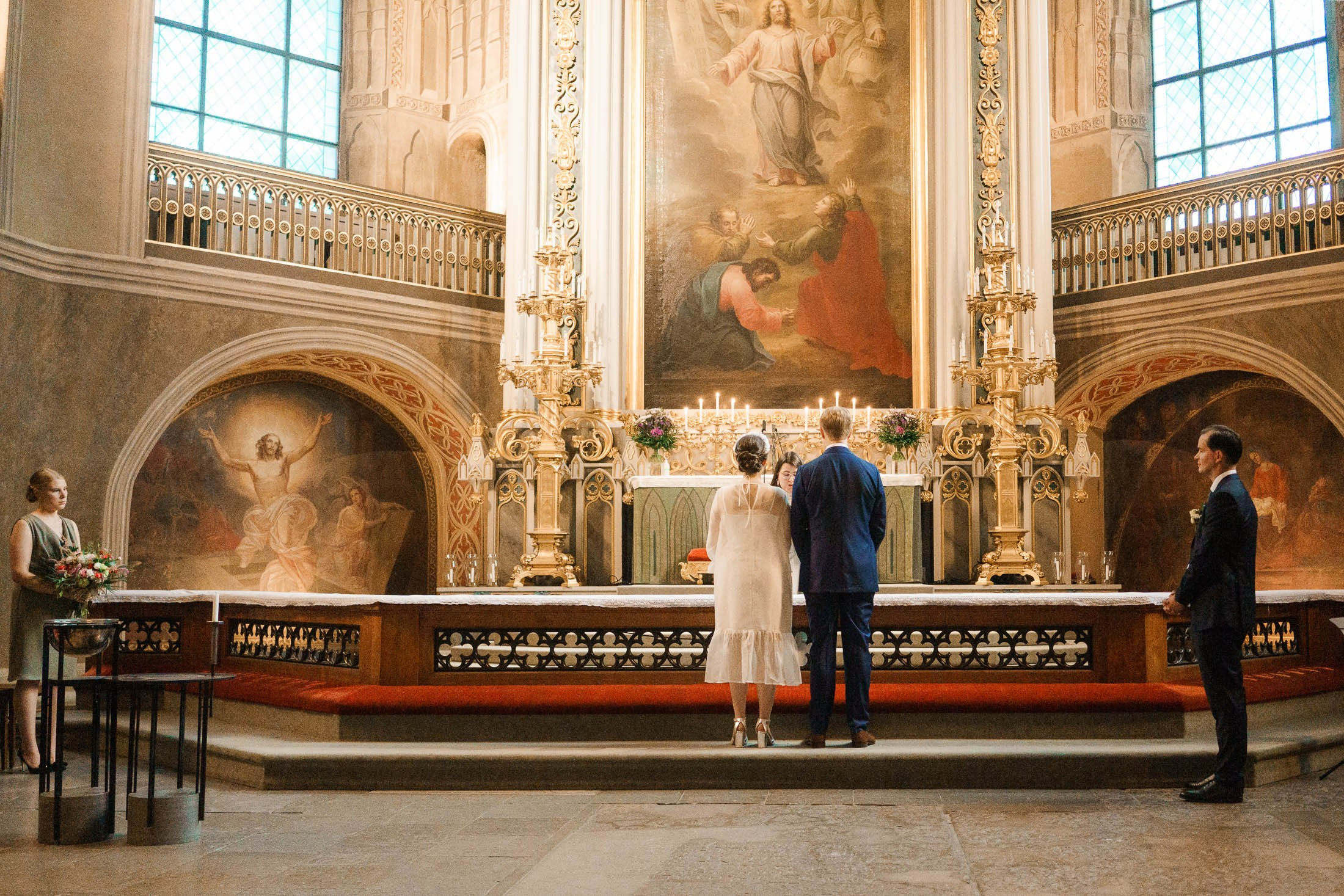 A&C, hääkuvaus Turun tuomiokirkko