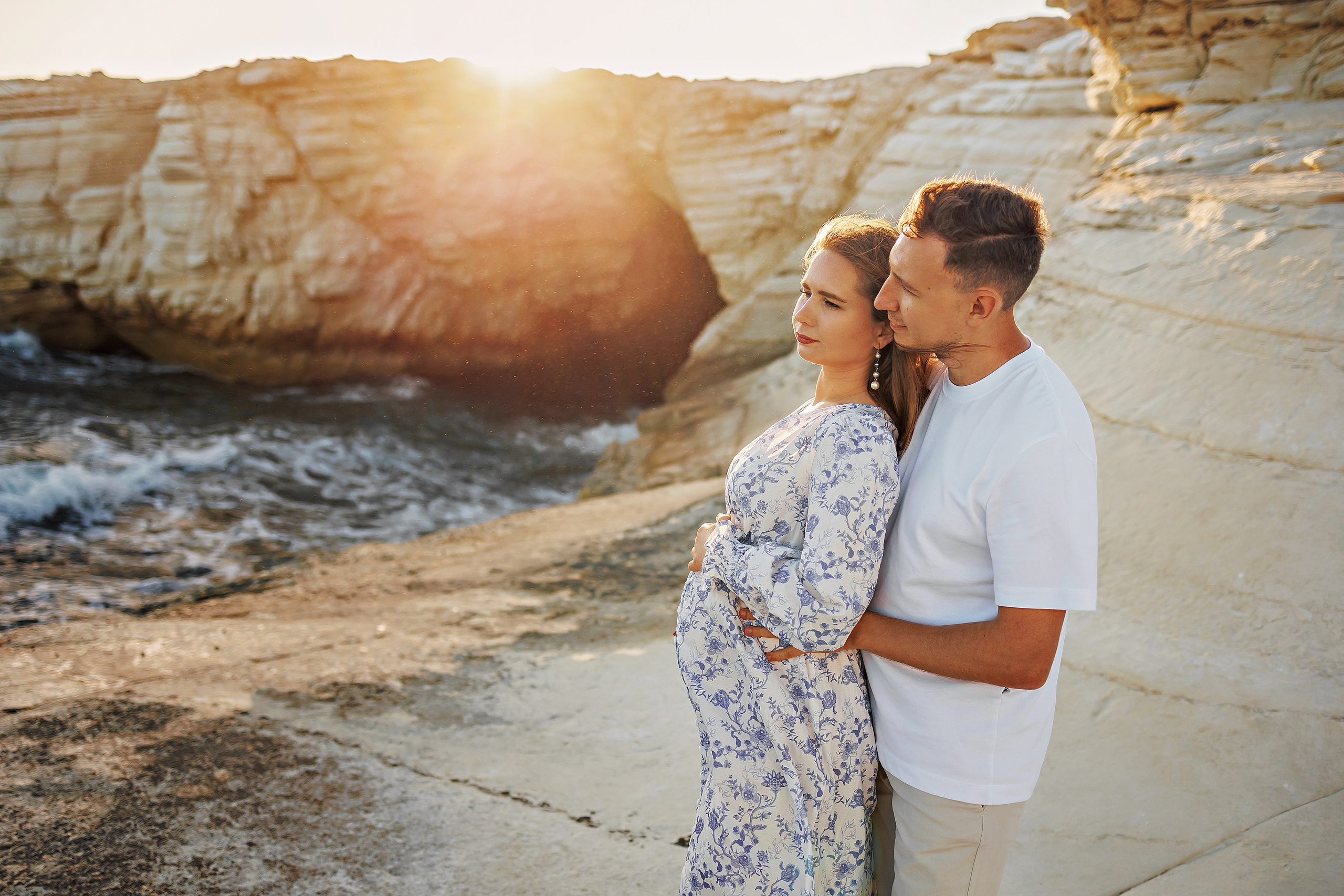 Фотосессия беременности. Фотограф на Кипре