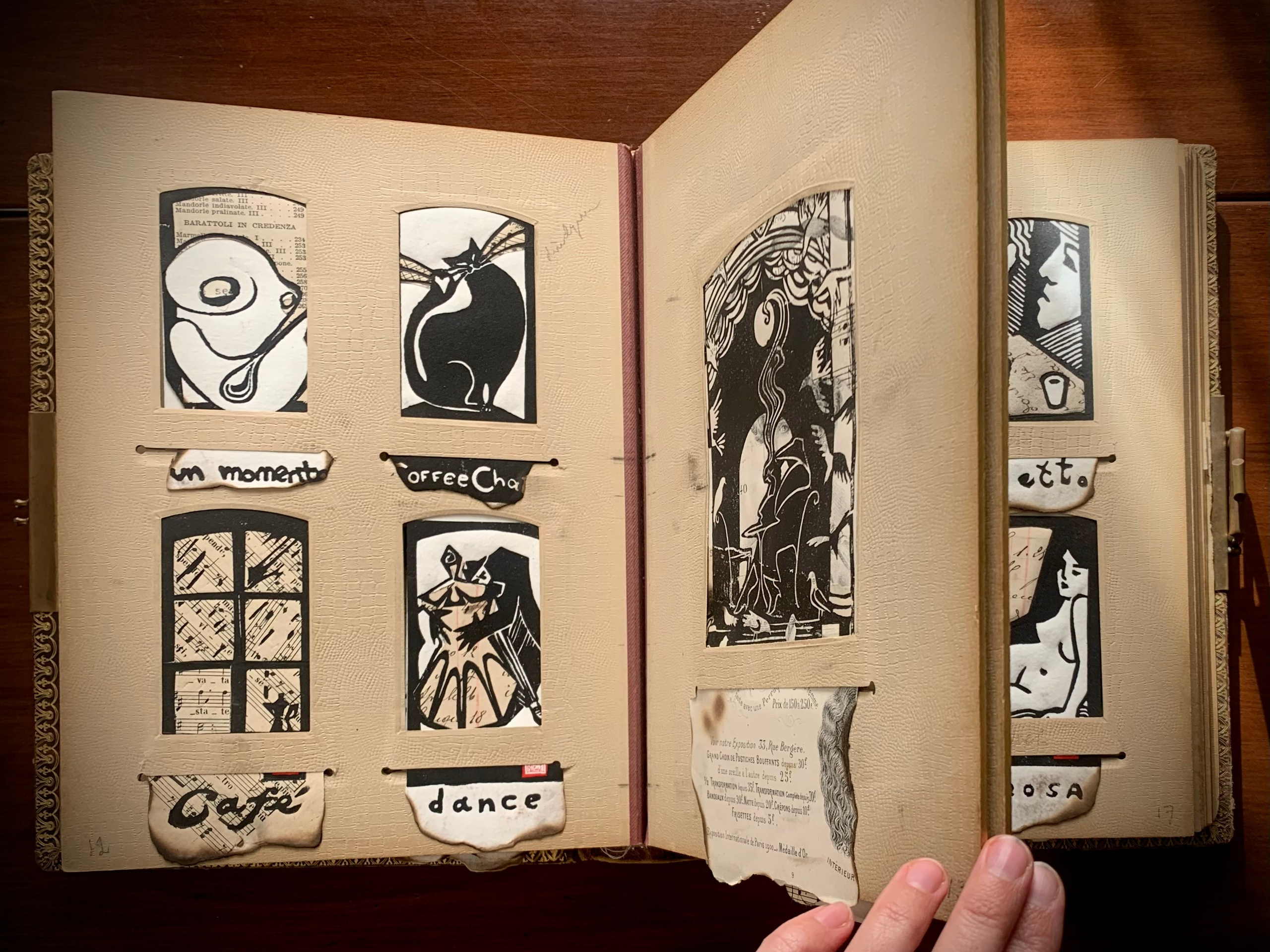 Pagine d’album, libro d’artista