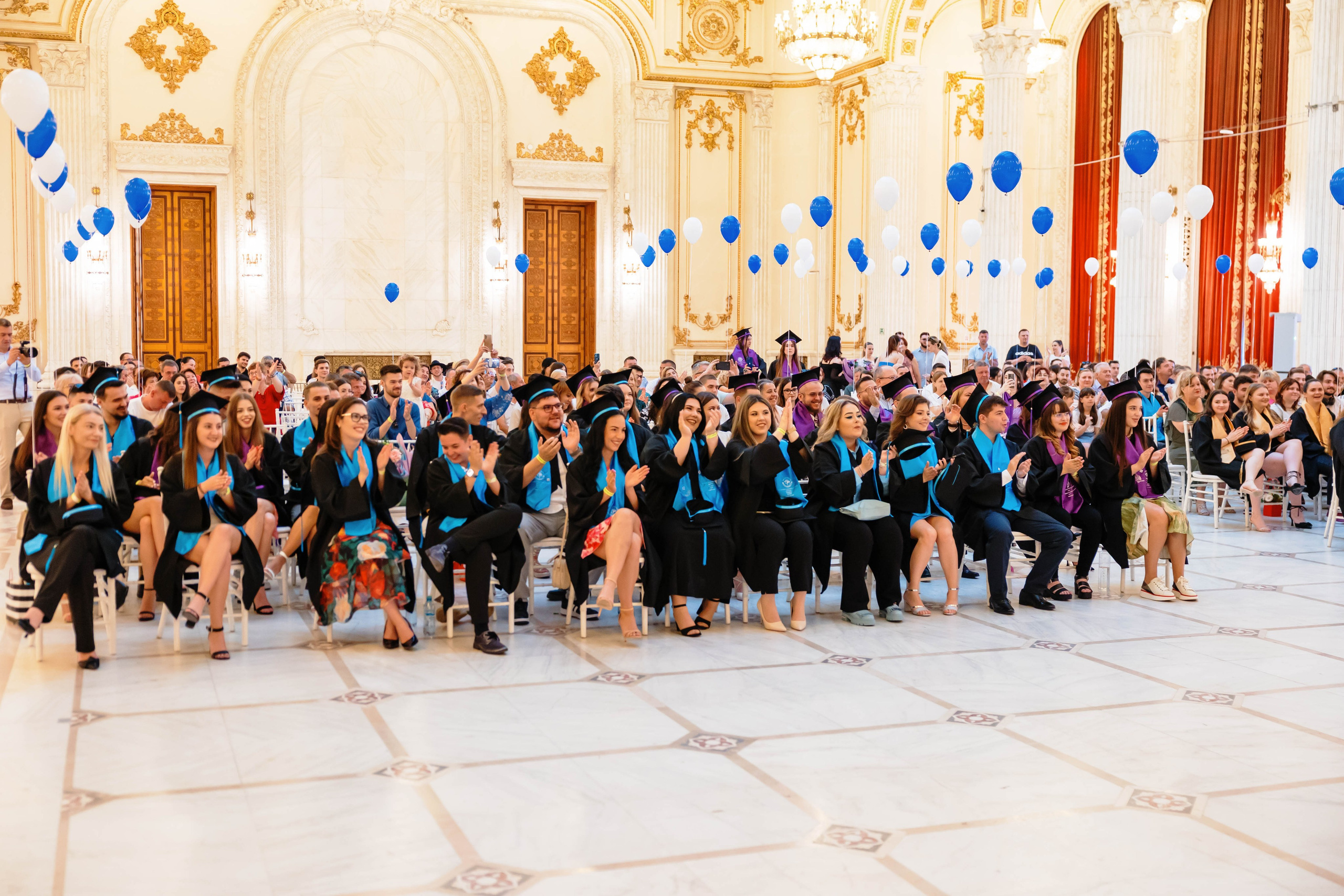 Festivitate Absolvire ASE 2024 - Palatul Parlamentului Bucuresti. MDimaFotoStudio. Fotograf de nuntă, evenimente private și de familie