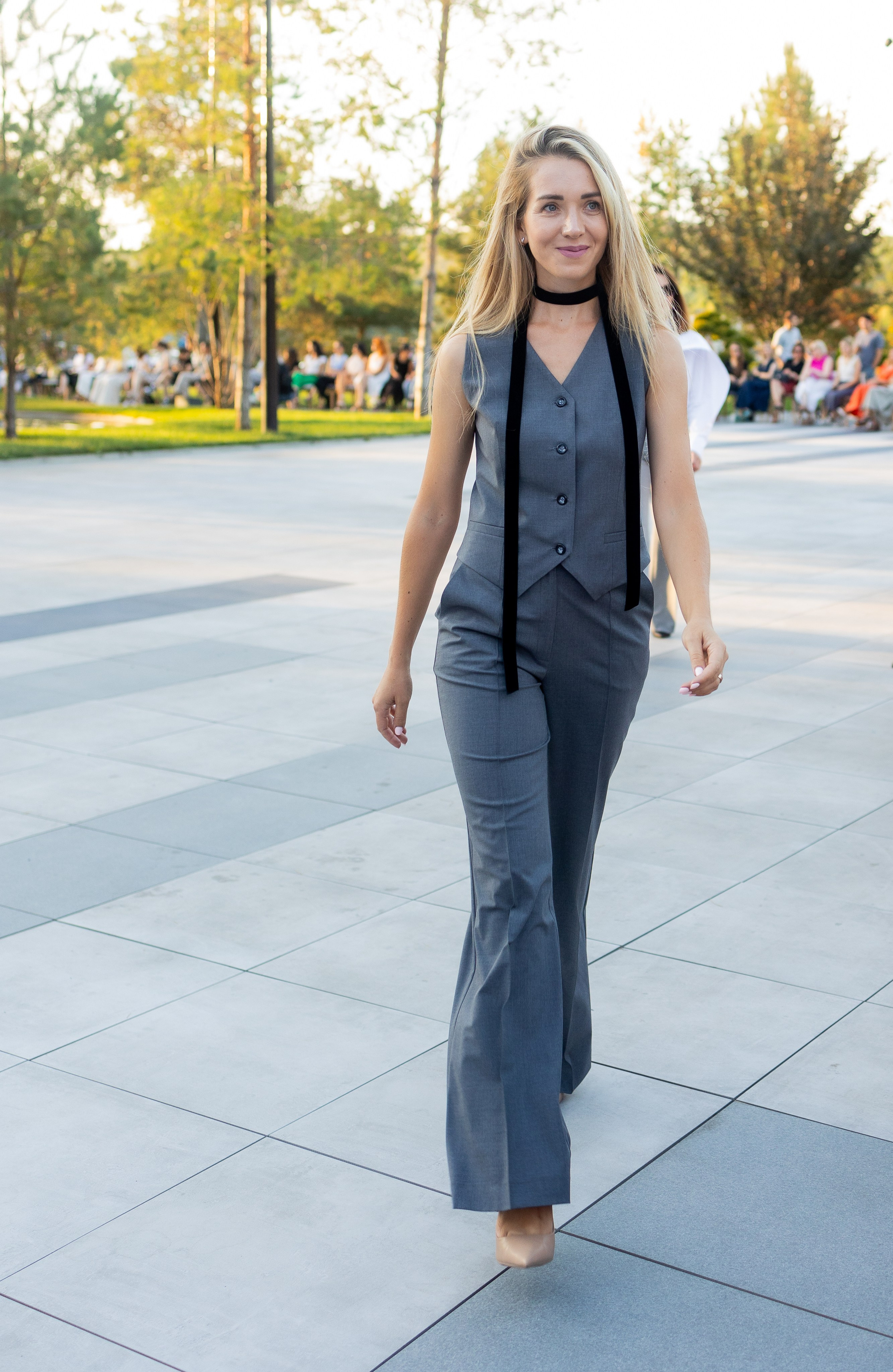 L.Storojuc backstage runway. MATVEEVA STUDIO