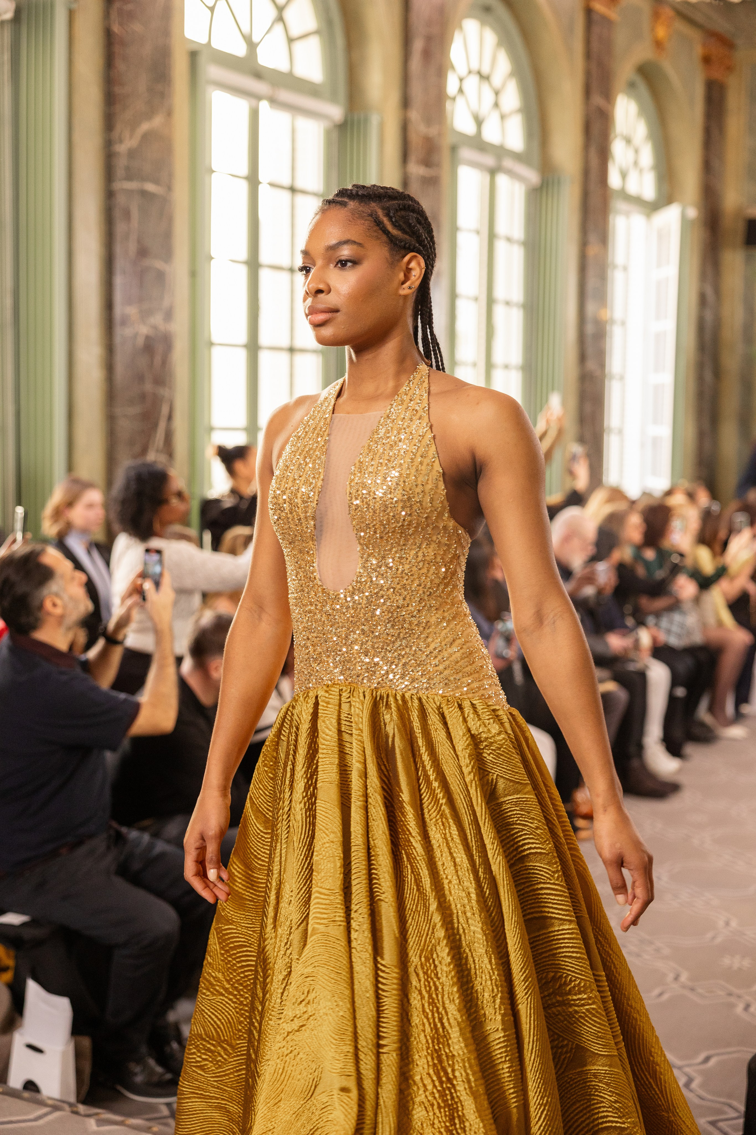 Paris fashion week. MATVEEVA STUDIO