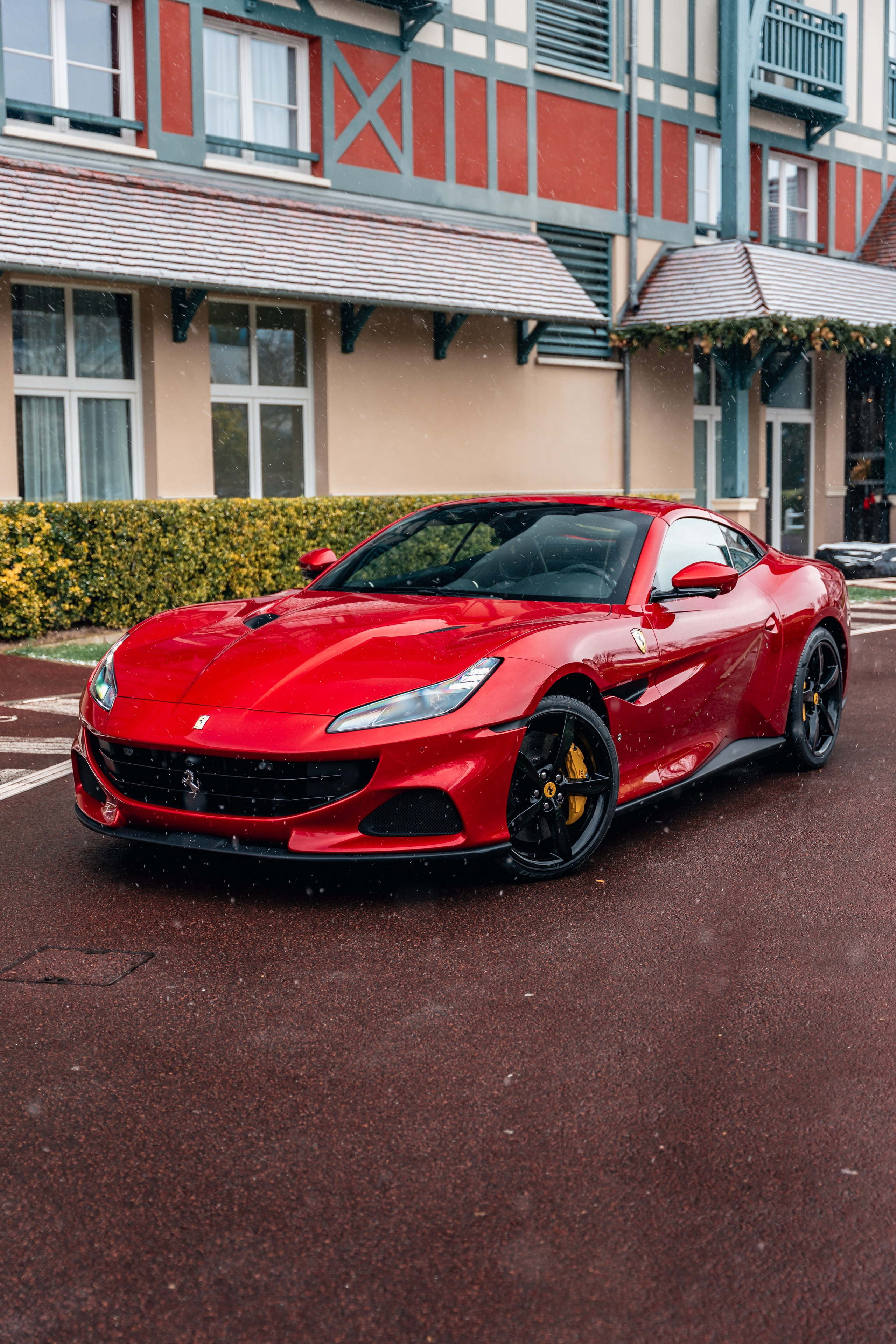 Ferrari Portofino M. Photographe de voitures à Paris — Vitalii Motruk