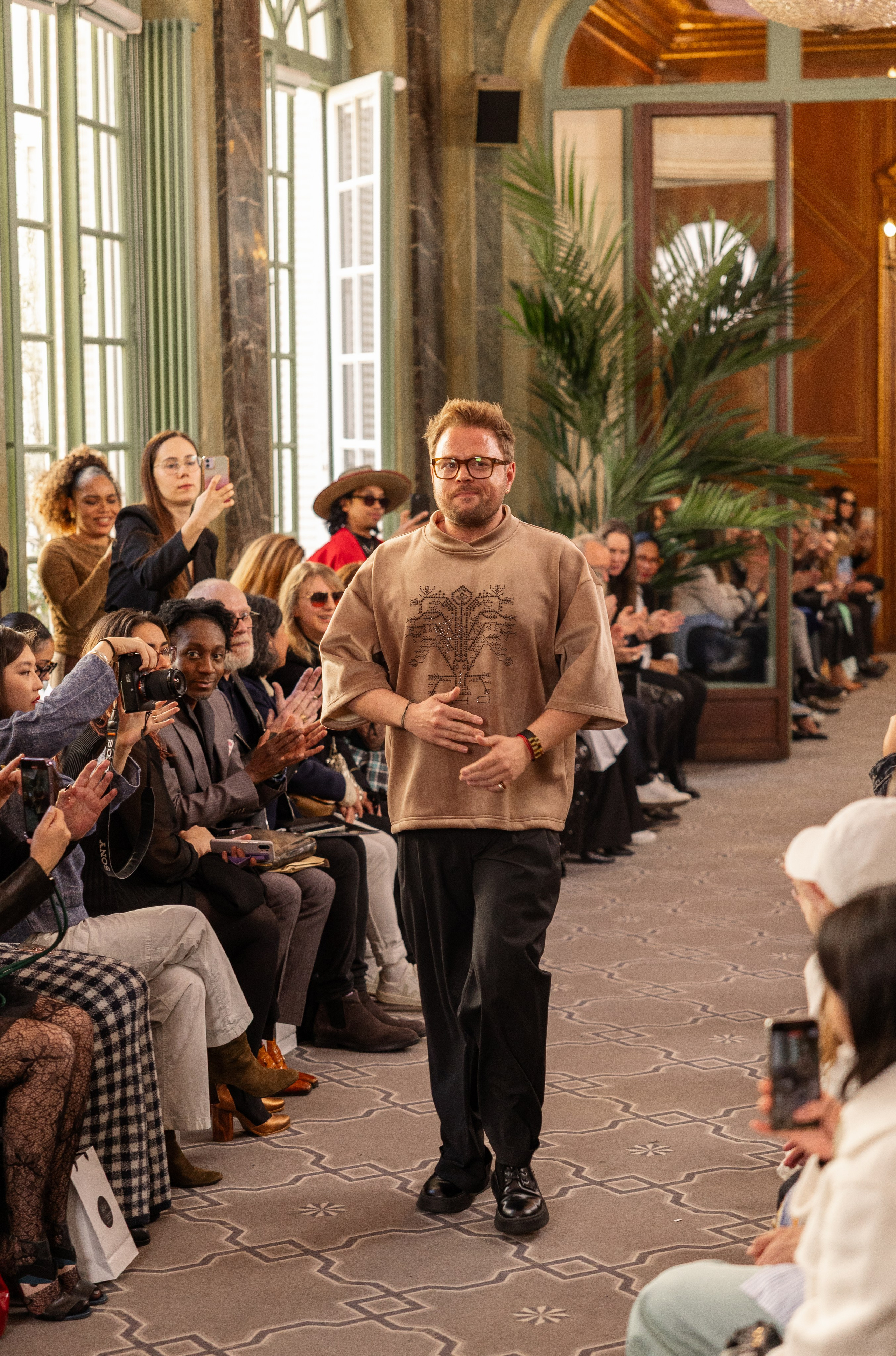 Paris fashion week. MATVEEVA STUDIO