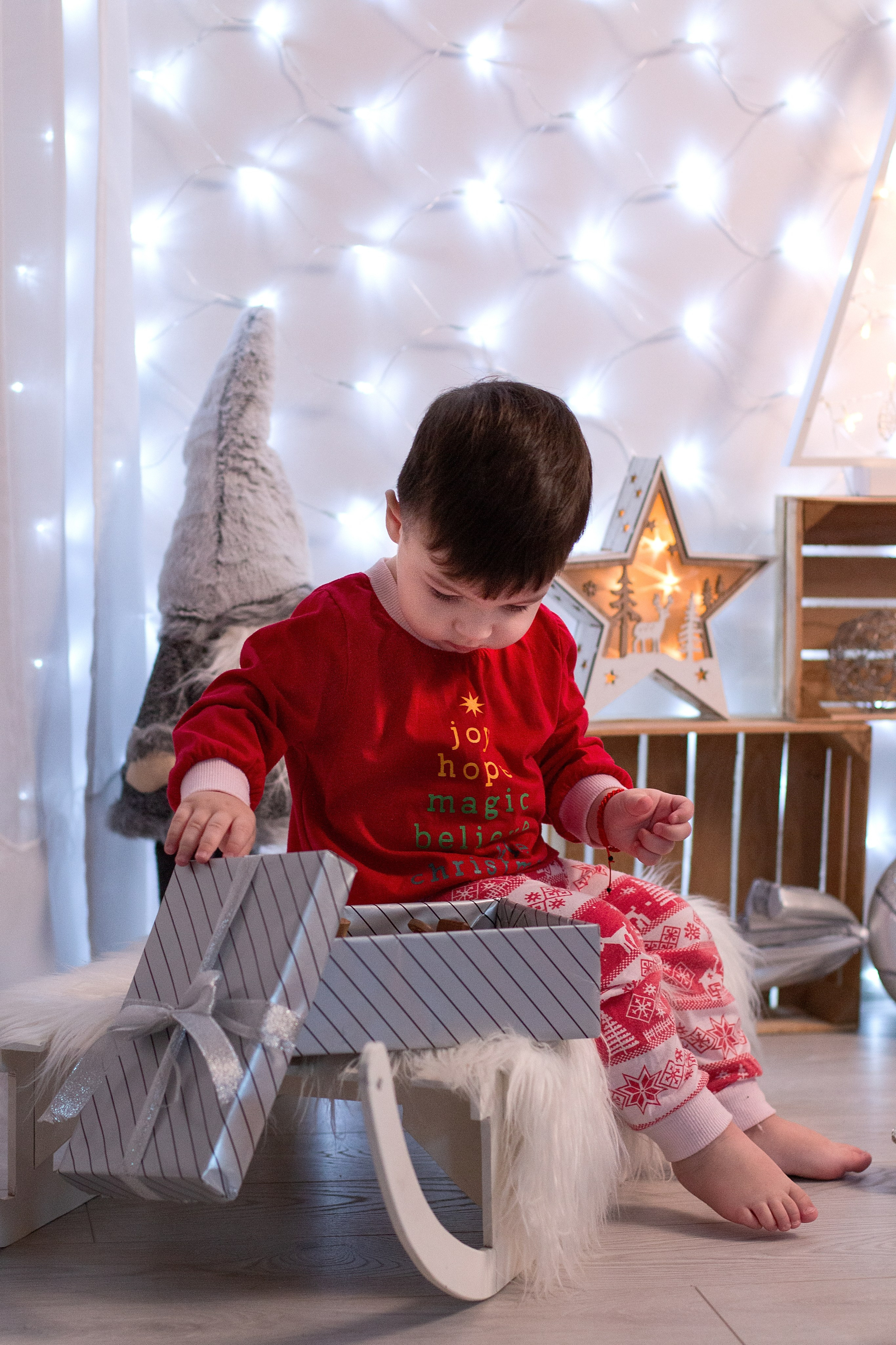 Новый год в студии. Детский и семейный фотограф в г. Бельцы