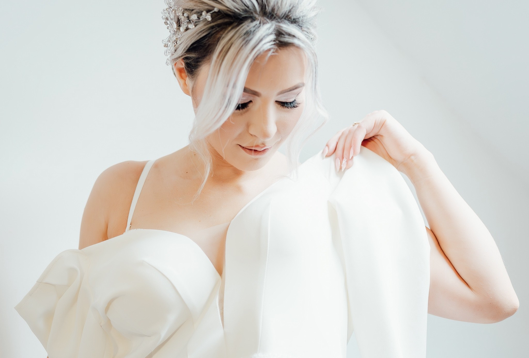 fotografie cu rochie de mireasa