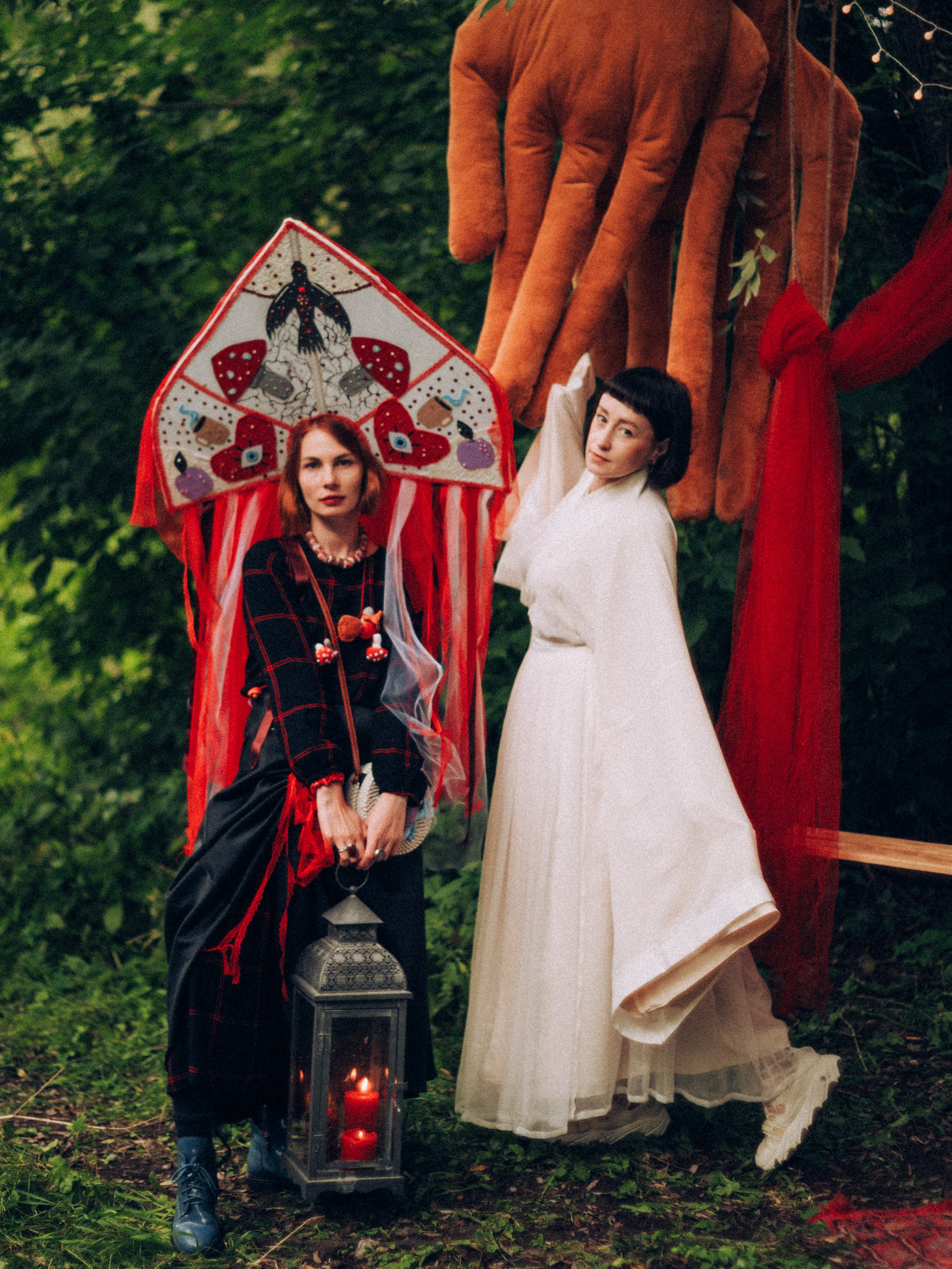 Witches' picnic — fantasy themed event. Moth & Moss Photography