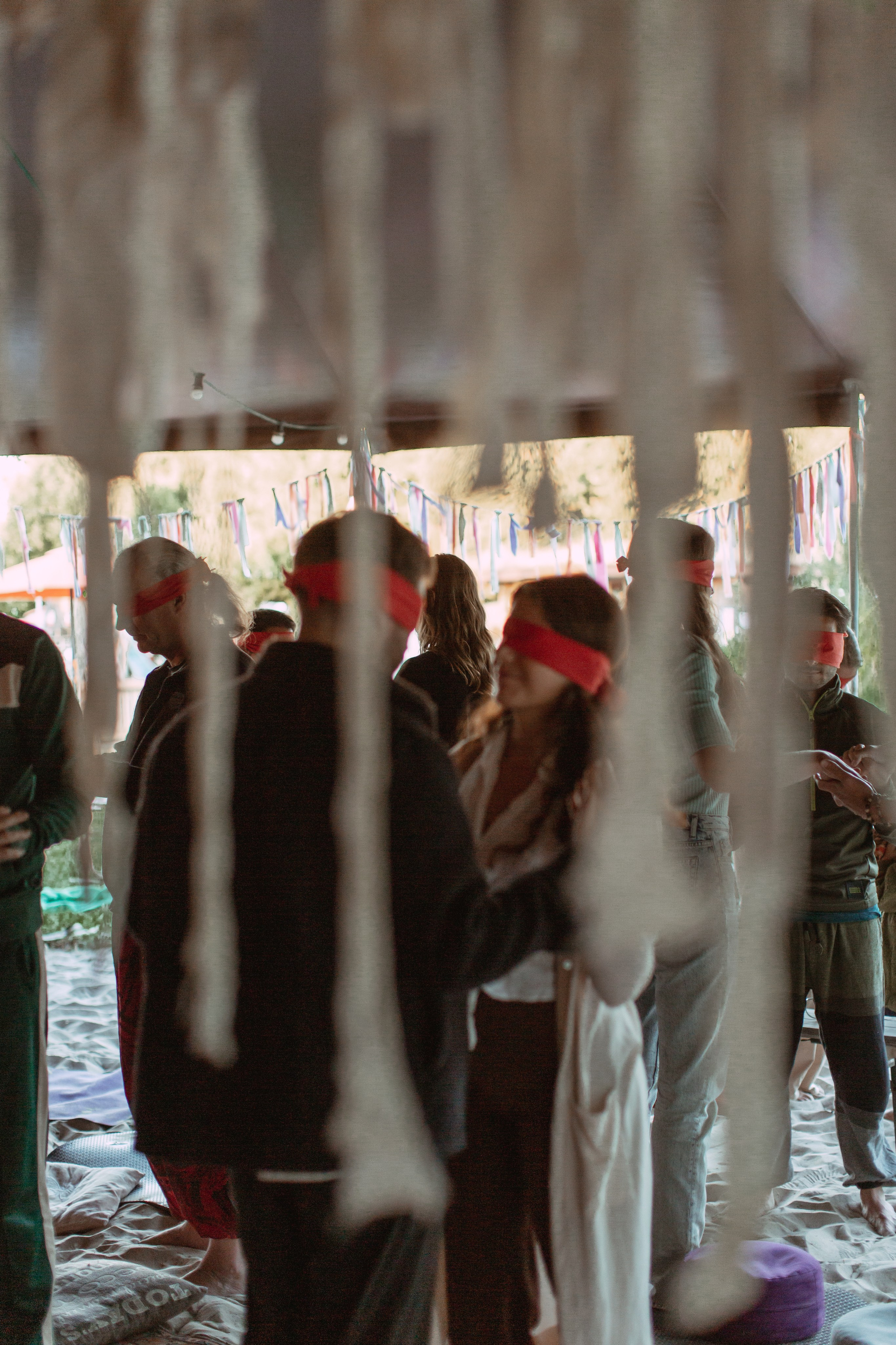 Reportage in camping. True self