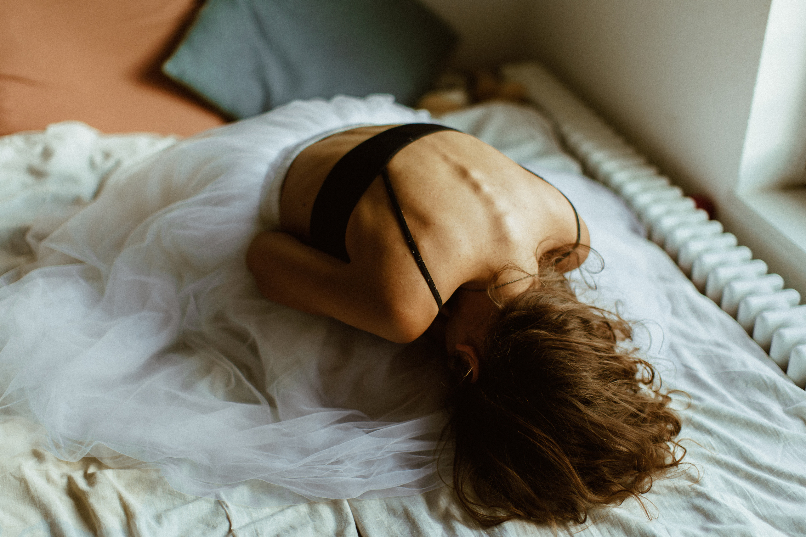 Будуарная фотосессия на закате. Фотограф в Германии — Мария Чистякова