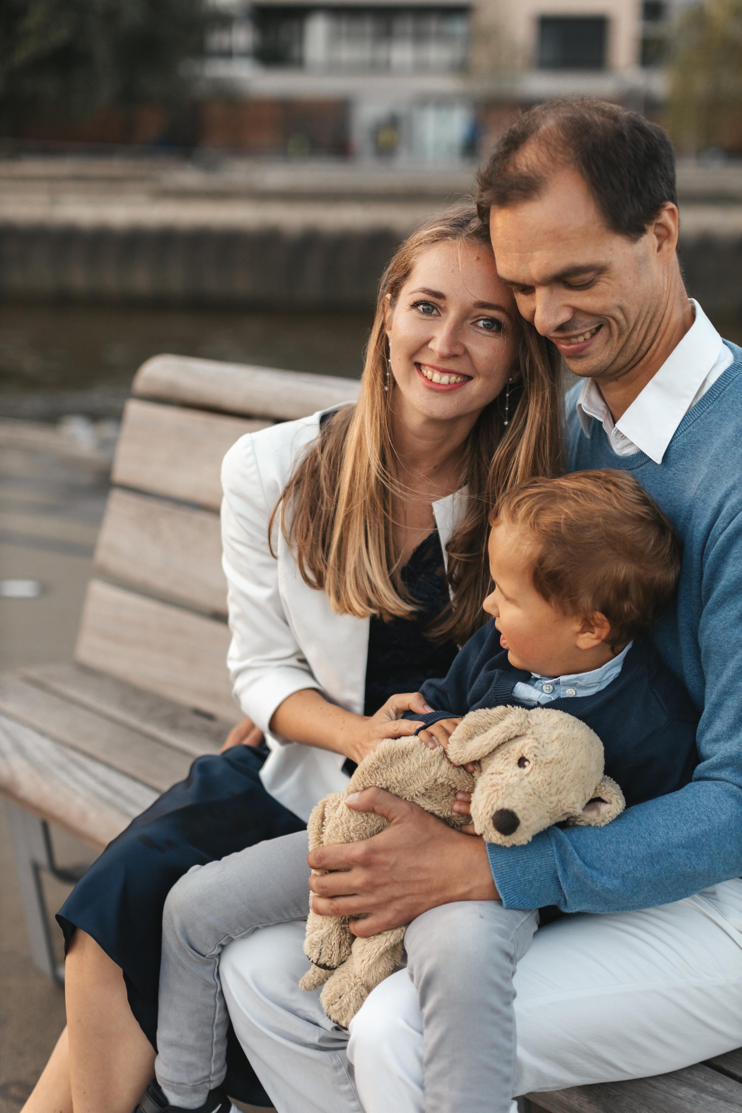 Familienspaziergang in Hamburg in der HafenCity. Maria Chistyakovа — Fotografin in Karlsruhe, Baden-Baden und Umgebung