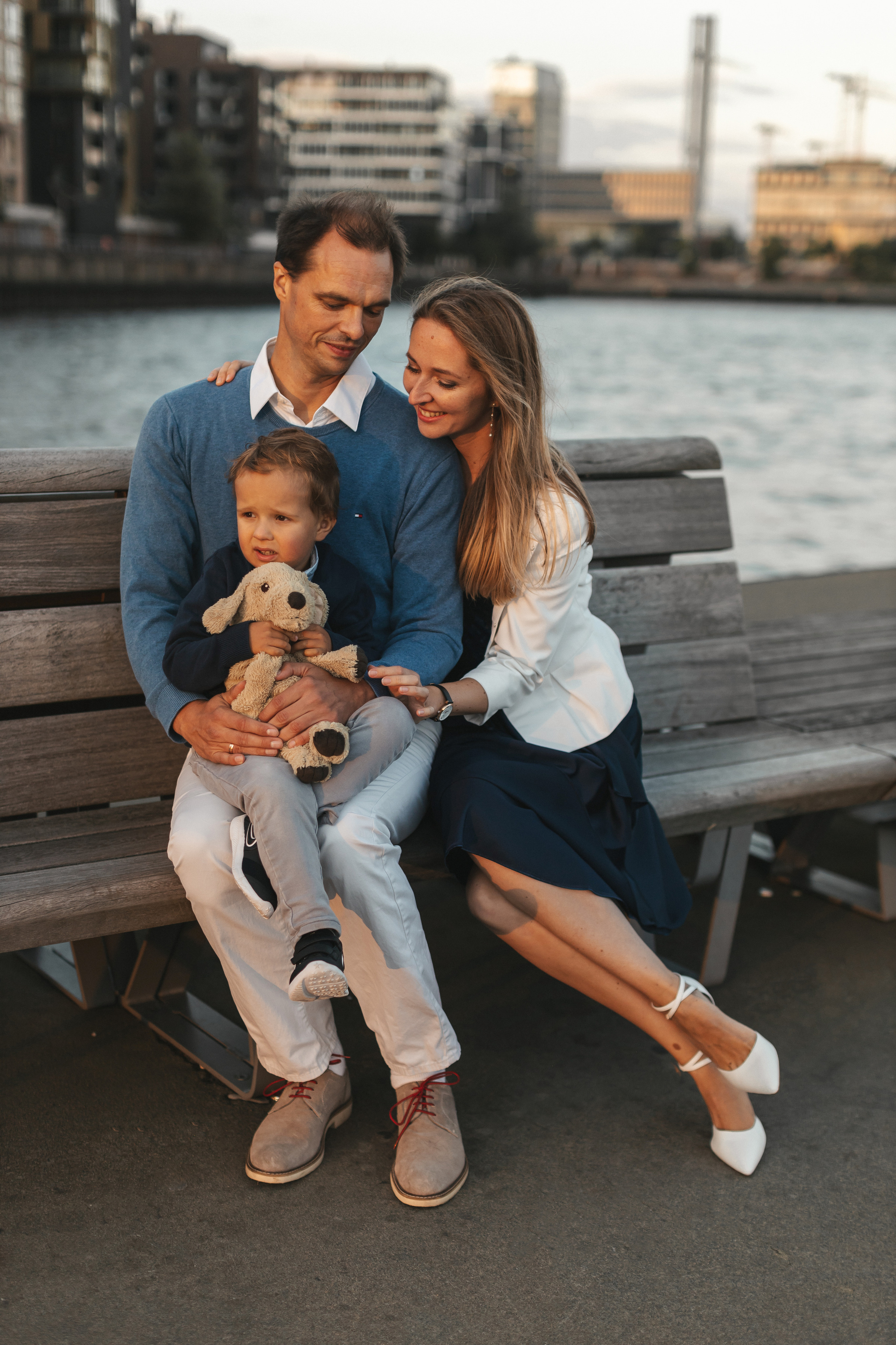 Familienspaziergang in Hamburg in der HafenCity. Maria Chistyakovа — Fotografin in Karlsruhe, Baden-Baden und Umgebung