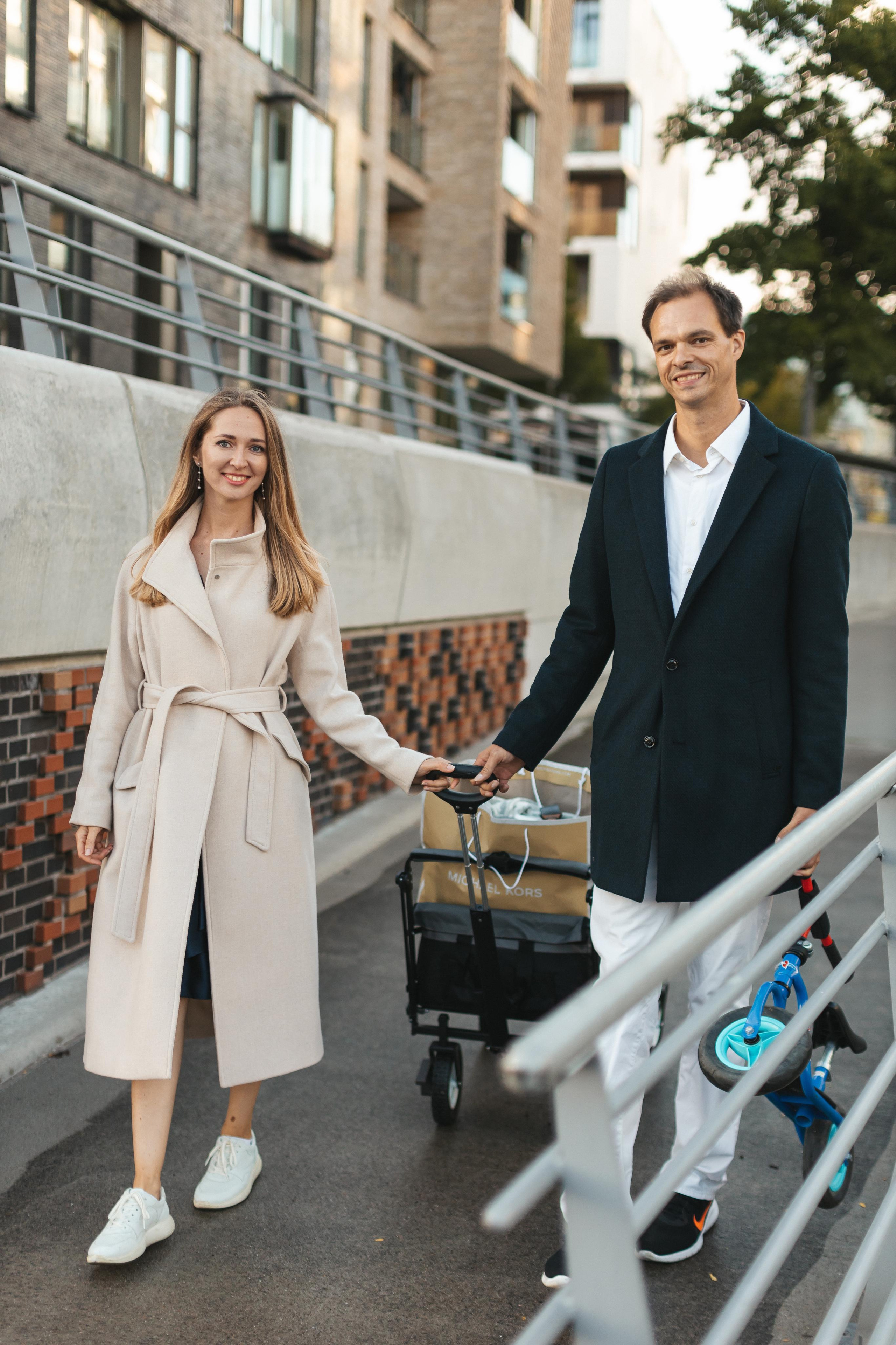 Familienspaziergang in Hamburg in der HafenCity. Maria Chistyakovа — Fotografin in Karlsruhe, Baden-Baden und Umgebung