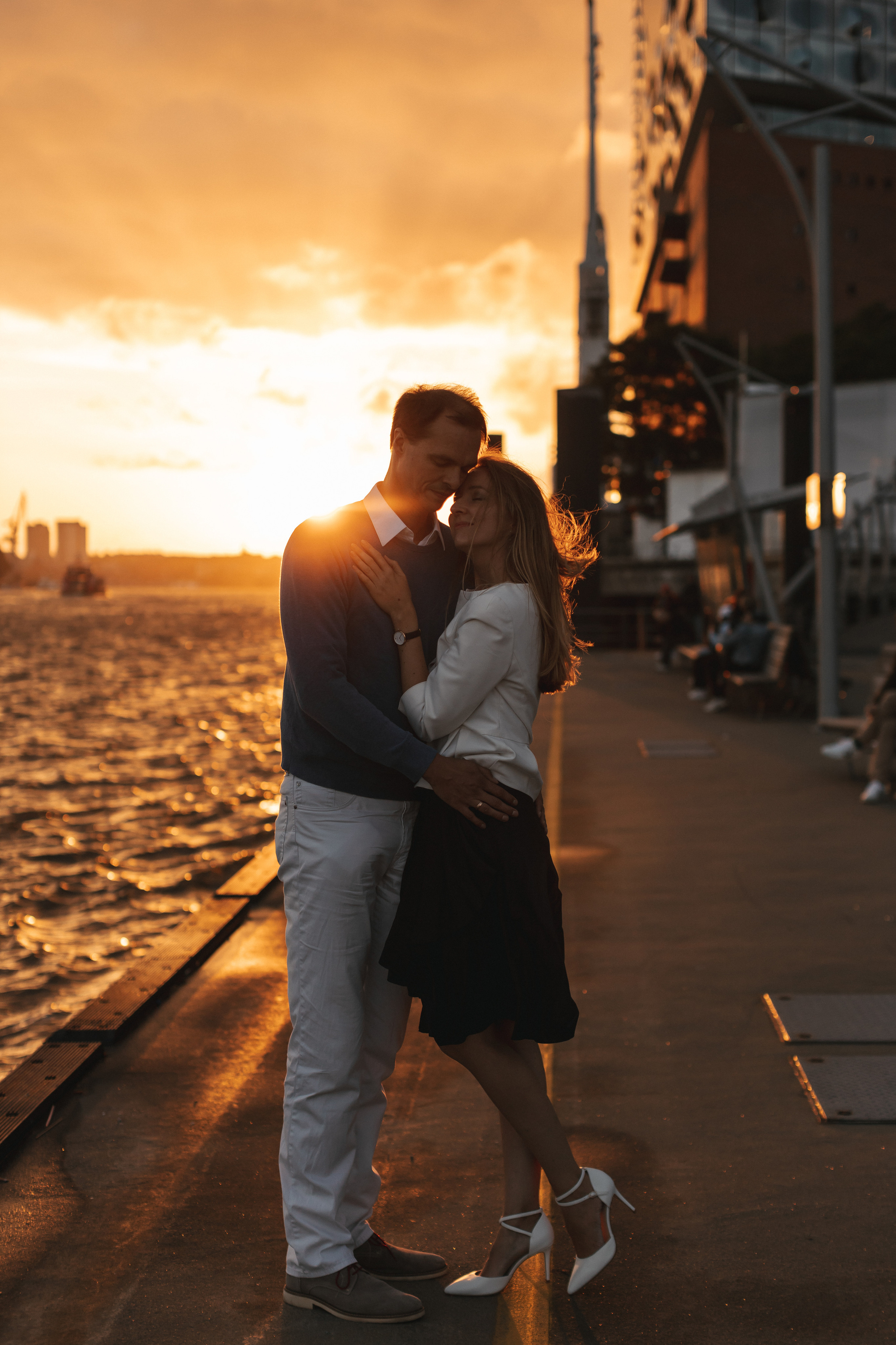 Familienspaziergang in Hamburg in der HafenCity. Maria Chistyakovа — Fotografin in Karlsruhe, Baden-Baden und Umgebung