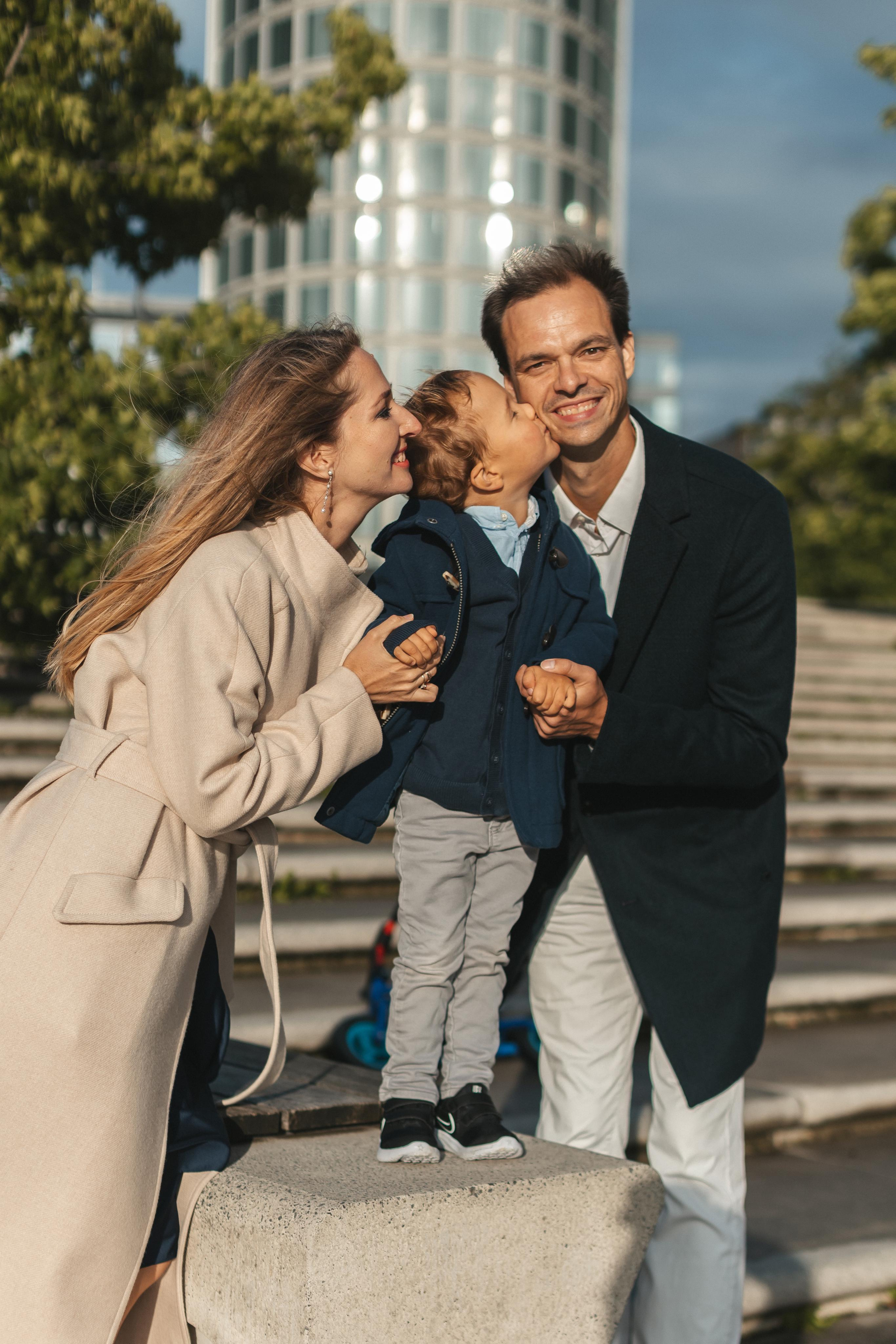 Familienspaziergang in Hamburg in der HafenCity. Maria Chistyakovа — Fotografin in Karlsruhe, Baden-Baden und Umgebung