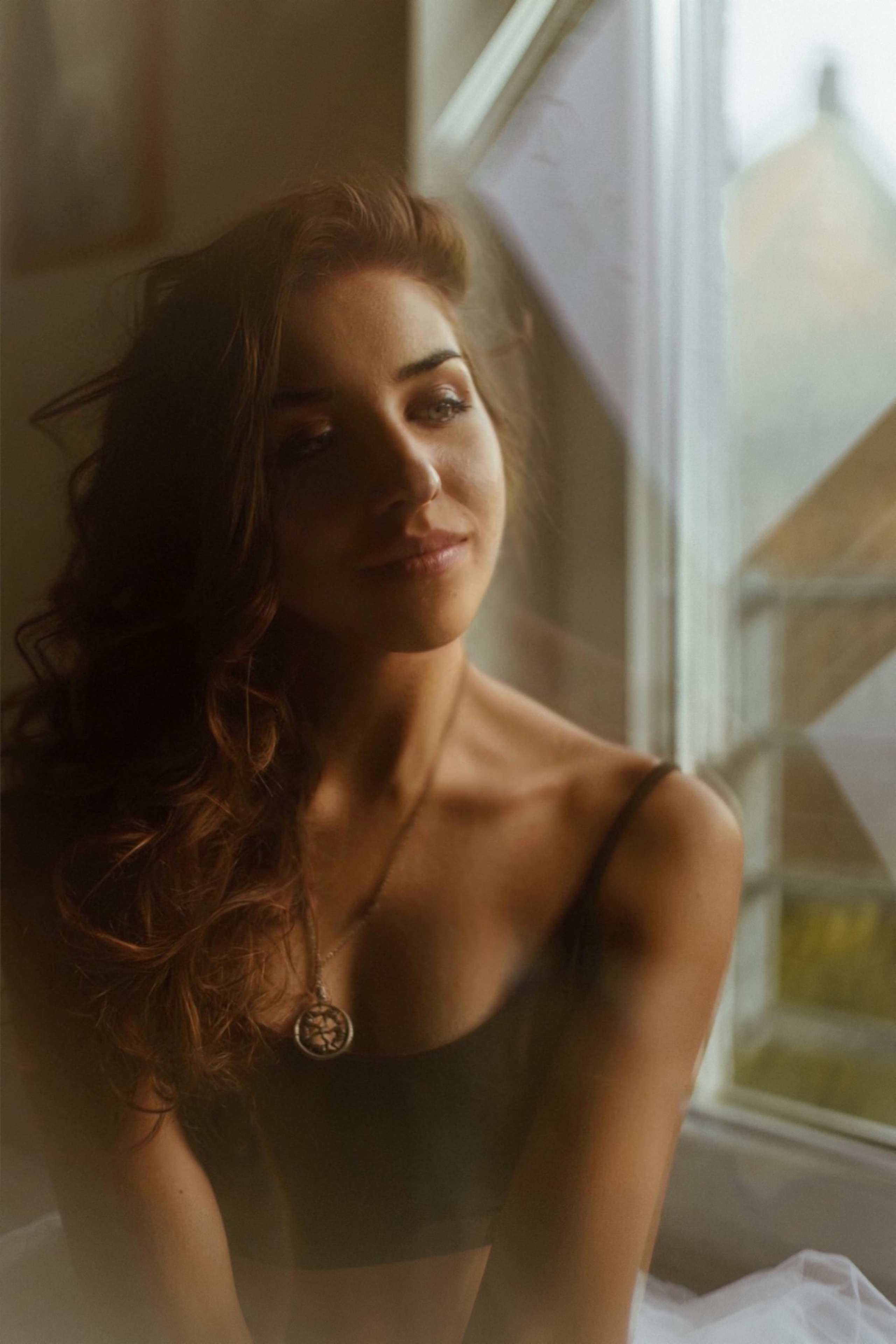 Будуарная фотосессия на закате. Фотограф в Германии — Мария Чистякова