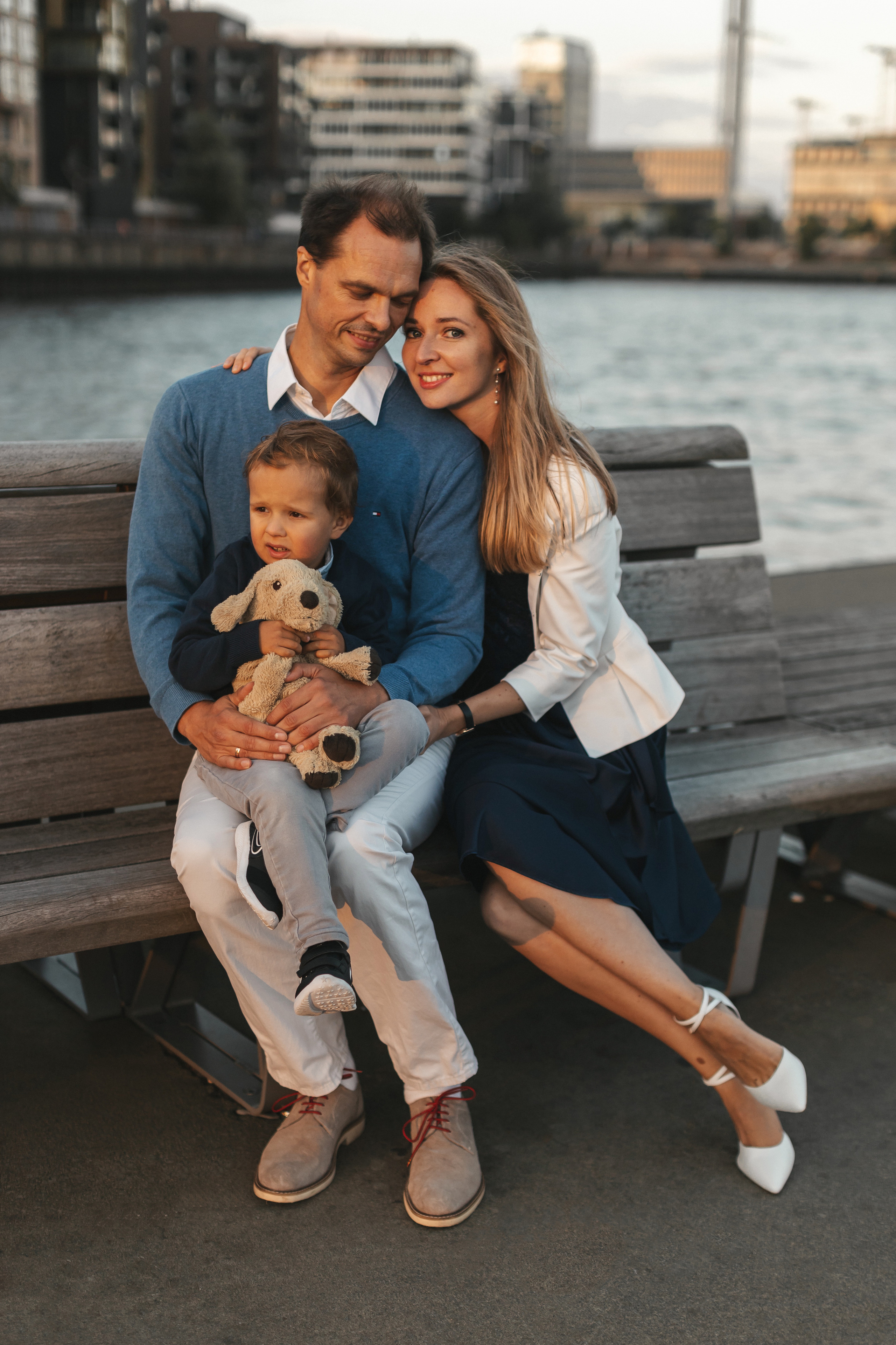 Familienspaziergang in Hamburg in der HafenCity. Maria Chistyakovа — Fotografin in Karlsruhe, Baden-Baden und Umgebung