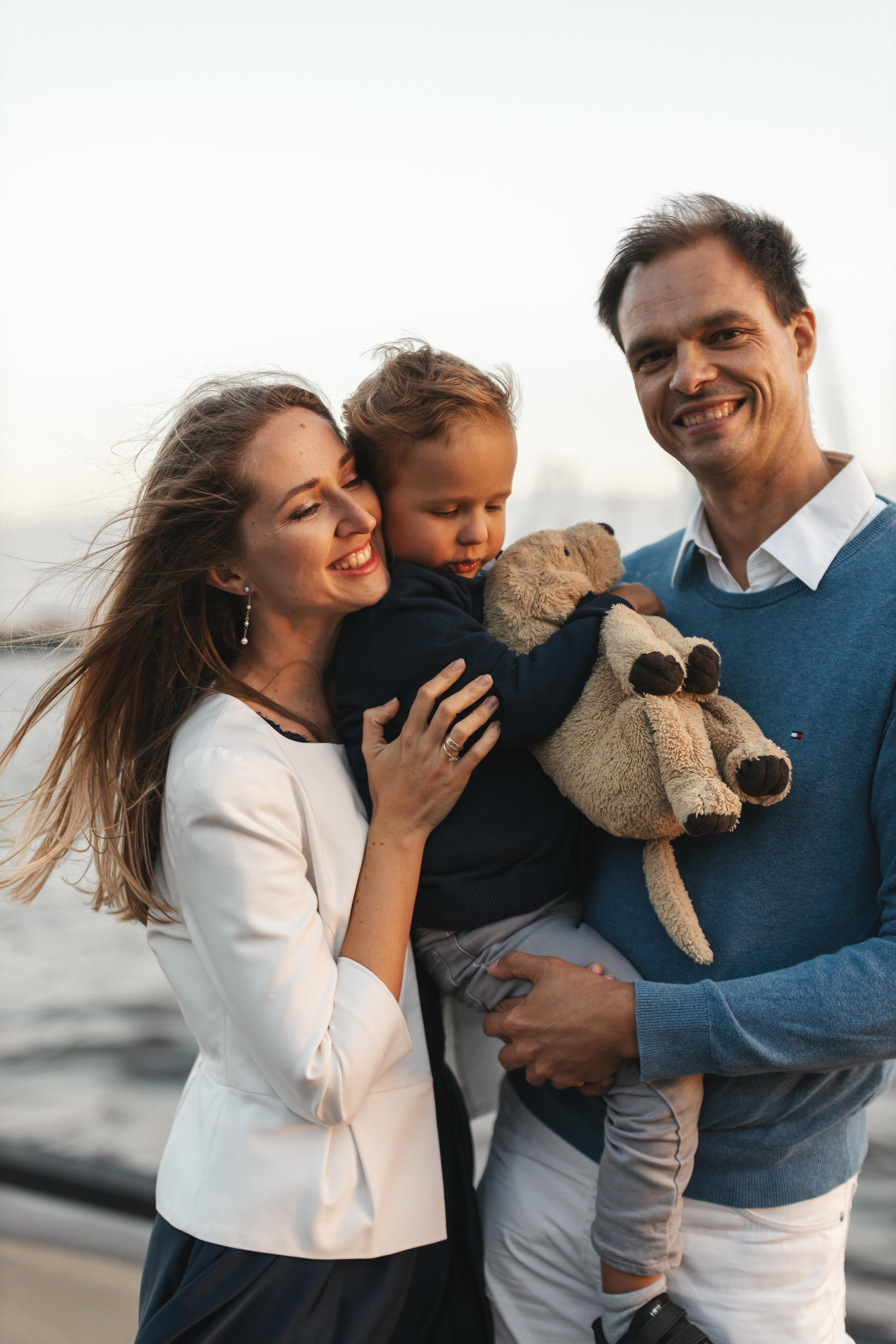 Familienspaziergang in Hamburg in der HafenCity. Maria Chistyakovа — Fotografin in Karlsruhe, Baden-Baden und Umgebung