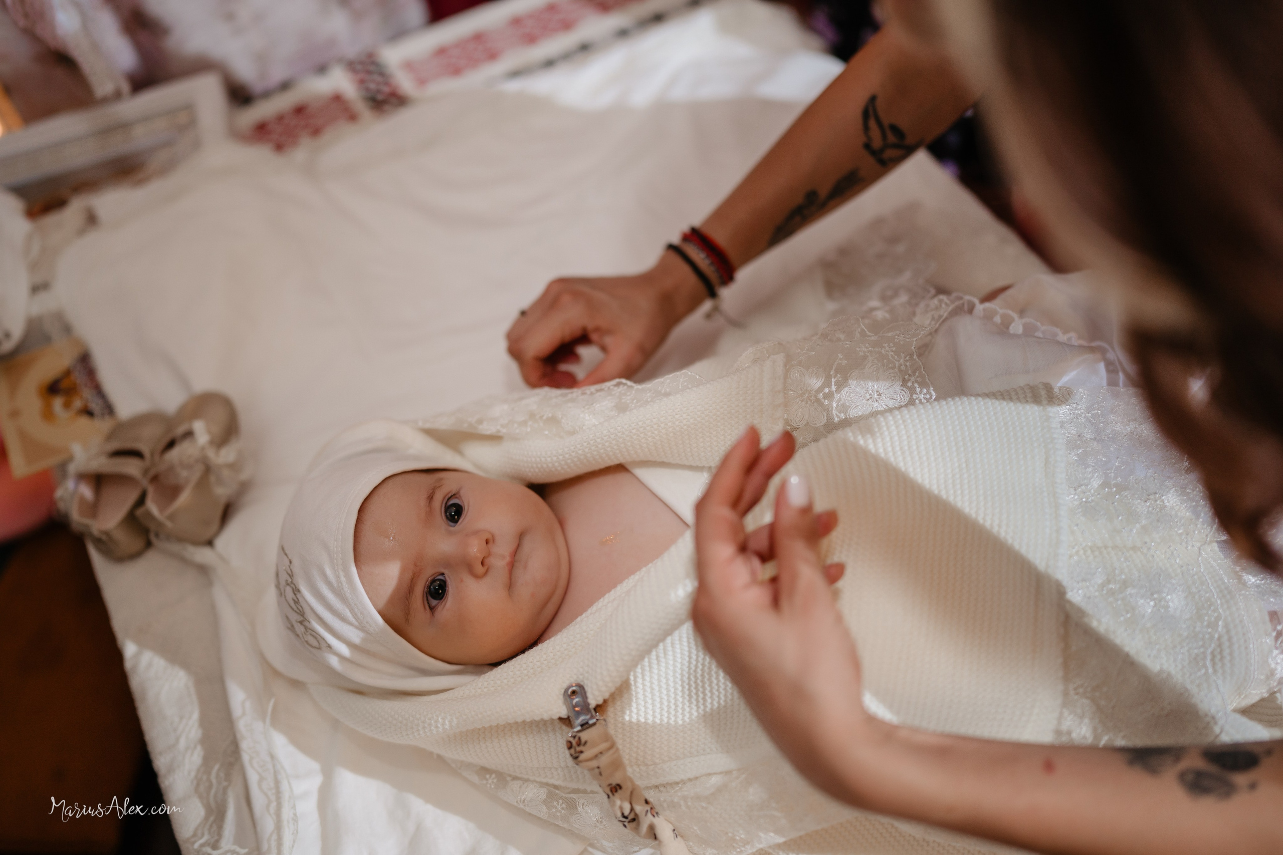 Botezul micutei Olivia Maria. Marius Alex fotograf de eveniment si portret din Suceava