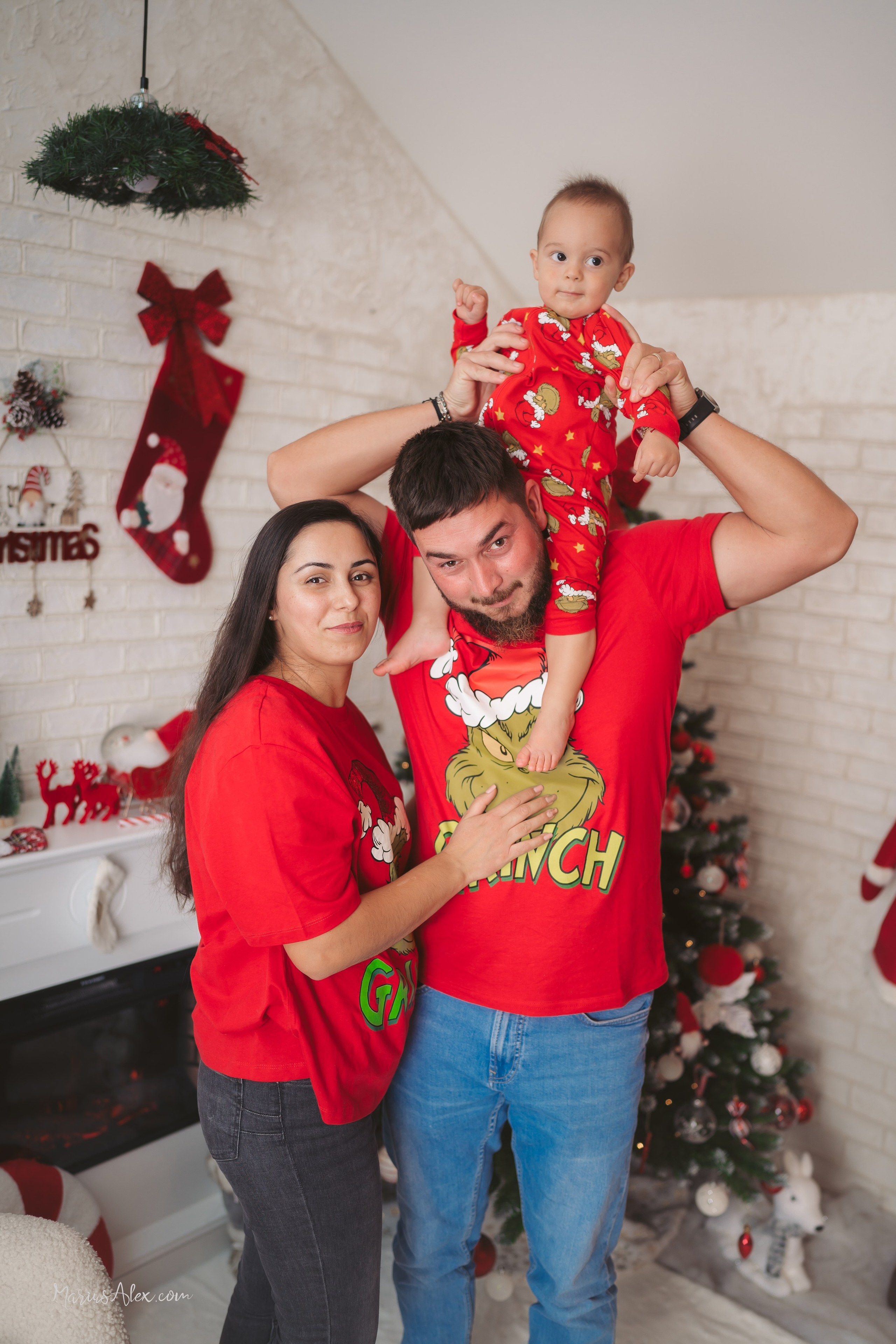 Familia Hacman - Un Crăciun de poveste. Marius Alex fotograf de eveniment si portret din Suceava