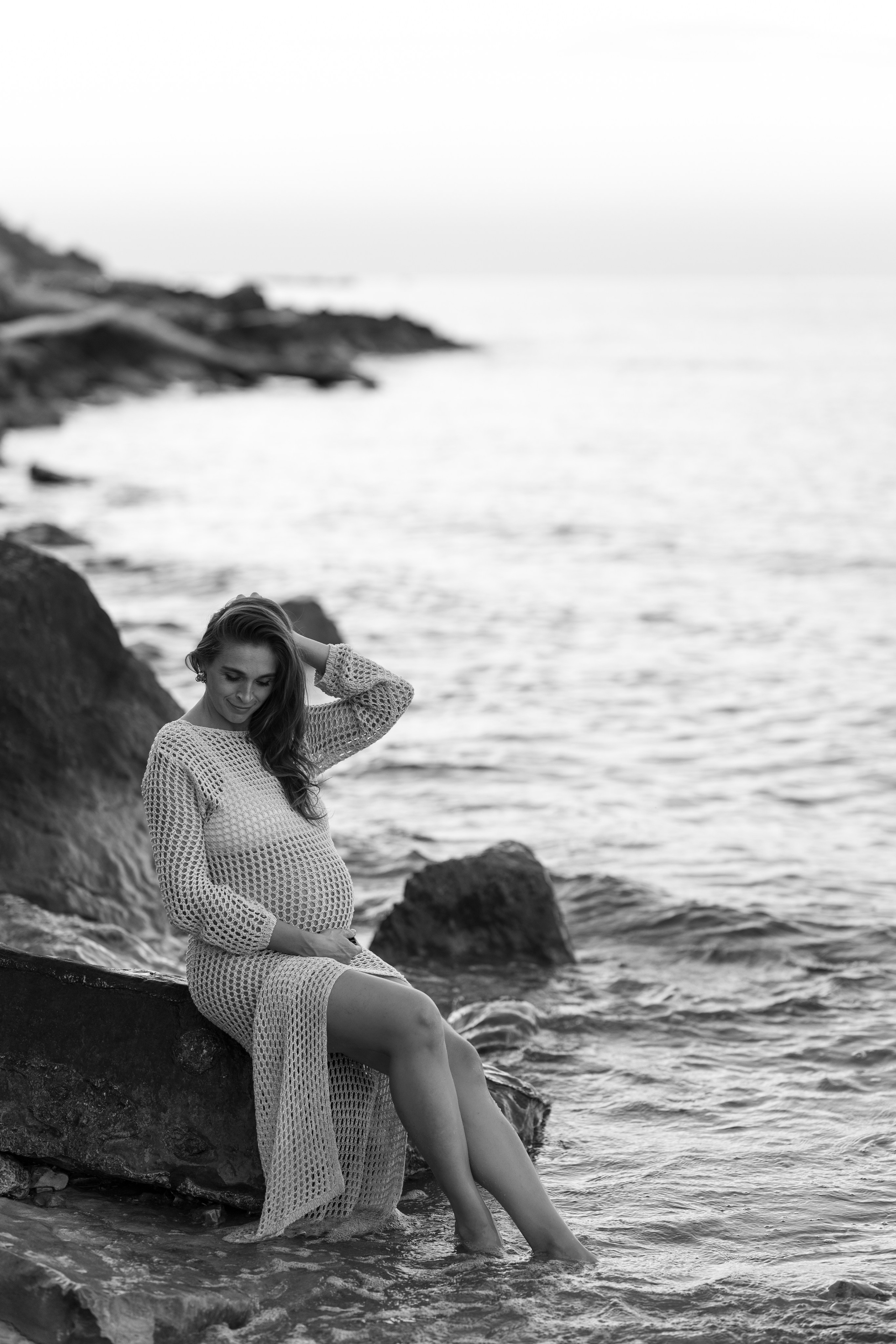 In dolce attesa. Fotografa Rimini