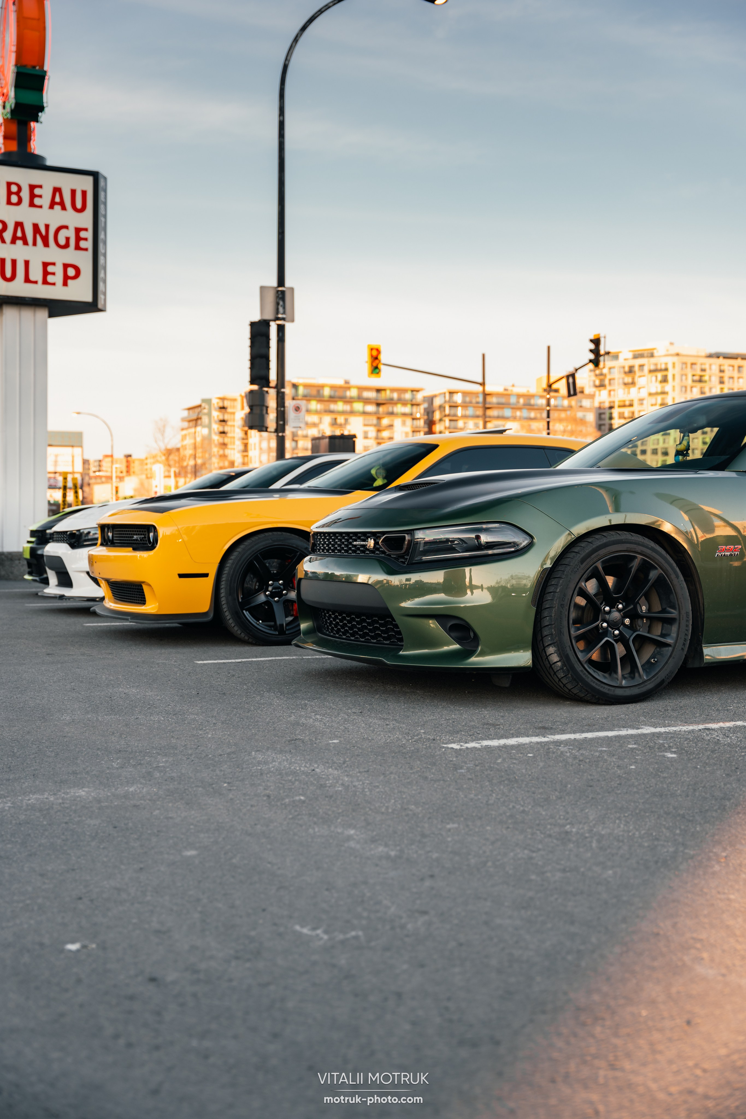 Rassemblement Dodge. Photographer in Paris — Vitalii Motruk