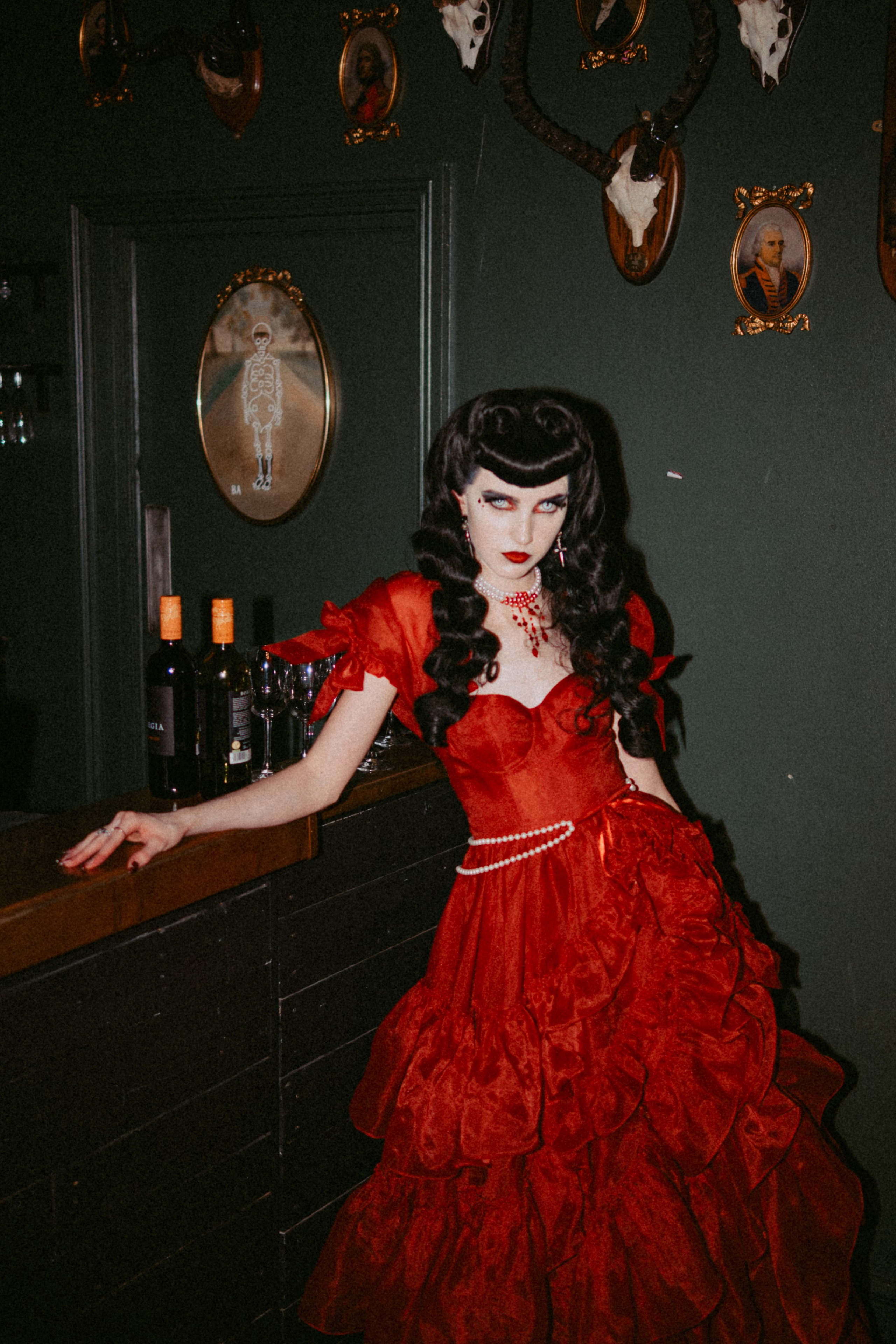 Vampire’s Dinner — Halloween Event Photography for “Gathered Realms”. Moth & Moss Photography