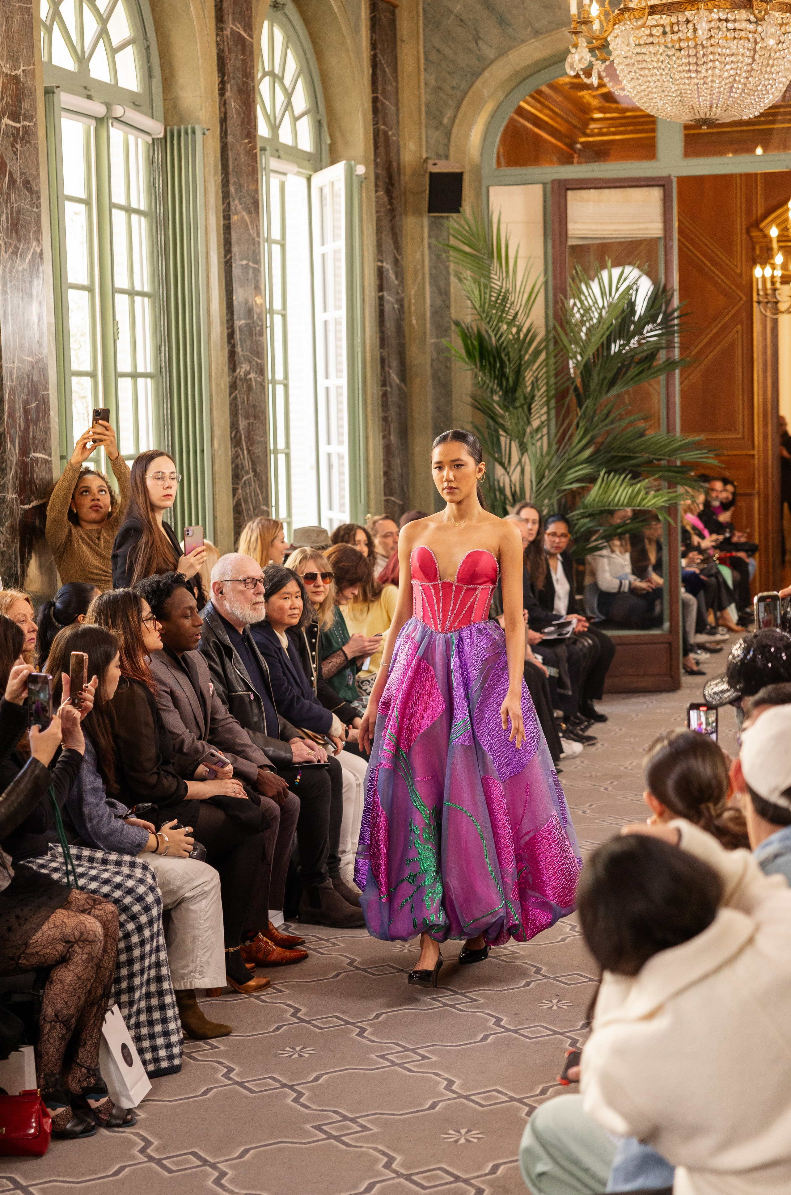 Paris fashion week. MATVEEVA STUDIO