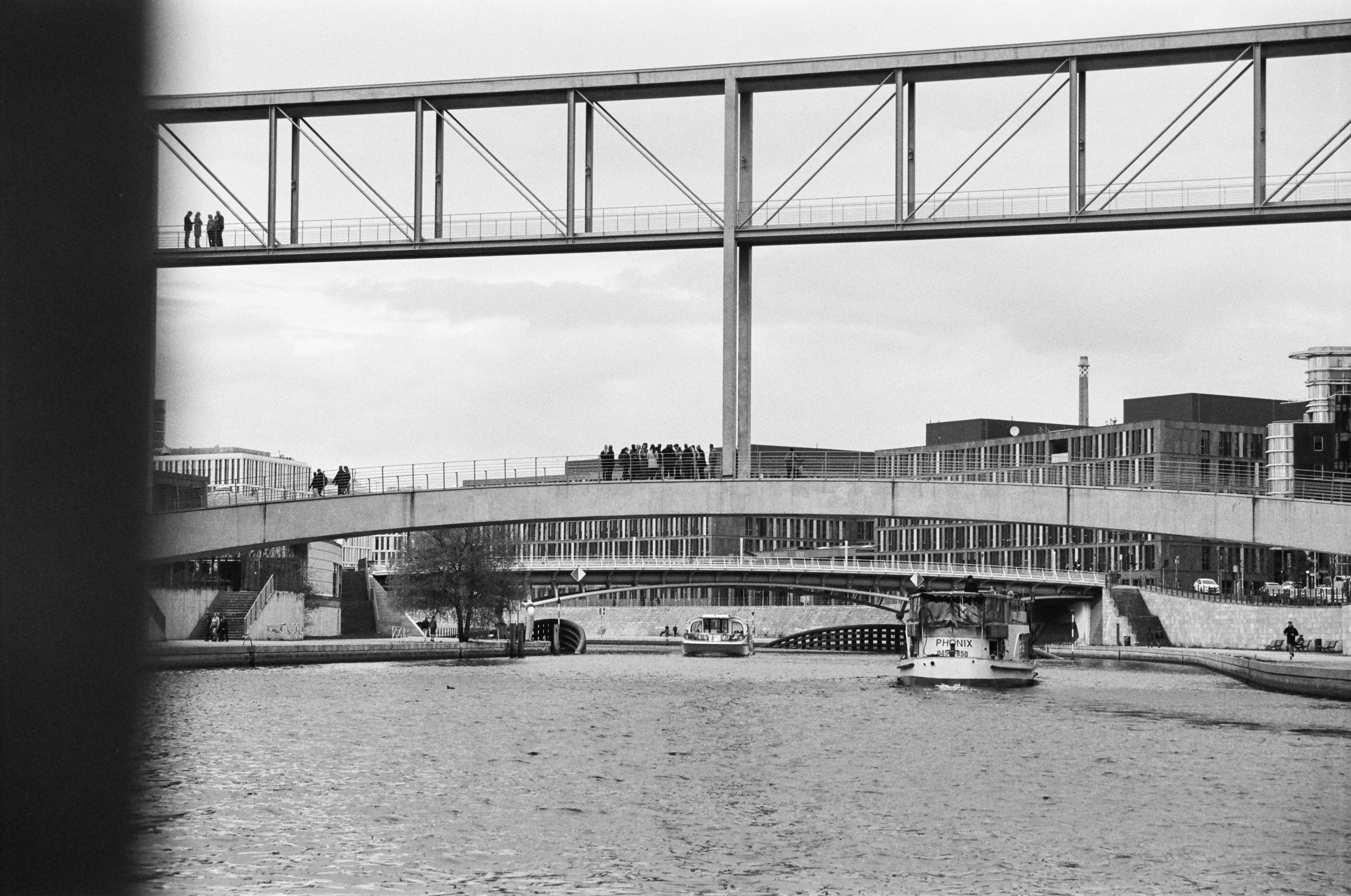 The Streets of Berlin in B&W
