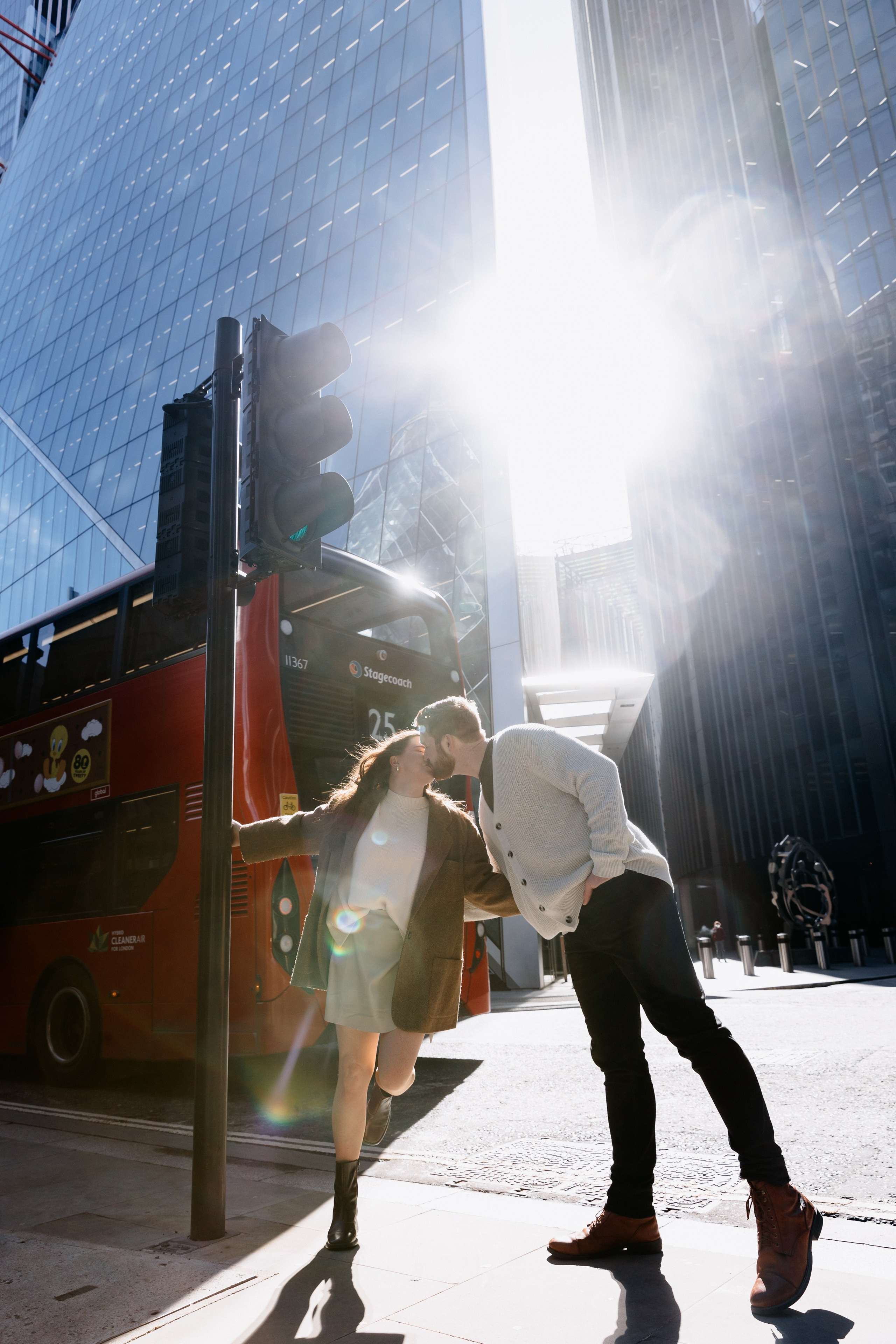 Kenna + Rob (Leadenhall Market + London City). LondonPhotoStory — Vacation Photographer in London